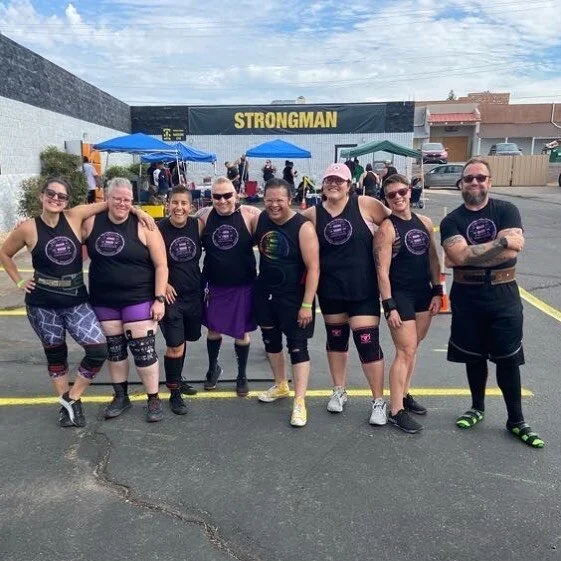 Congrats to this group of powerhouses!The @westsidepowergym_ramirezbjj comp was so much fun! 
#supportlocalstrongman #supportlocalcompetitions #supportlocalgyms 

#inclusion #empowerment #growth #nmstrong #nmtrue #onealbuquerque #powerlfting #strongm