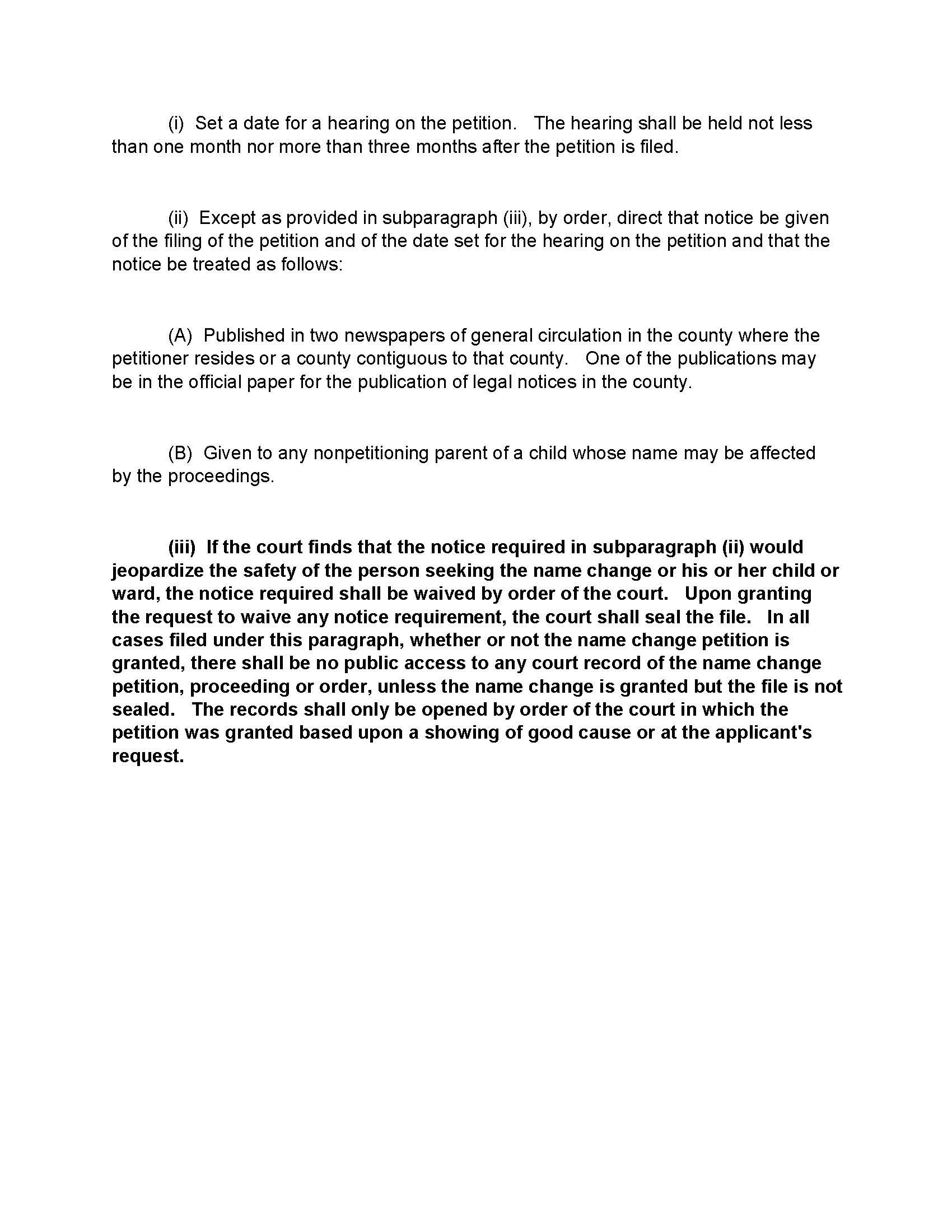 Motion to Waive Publication Requirement Exhibit A P. 2