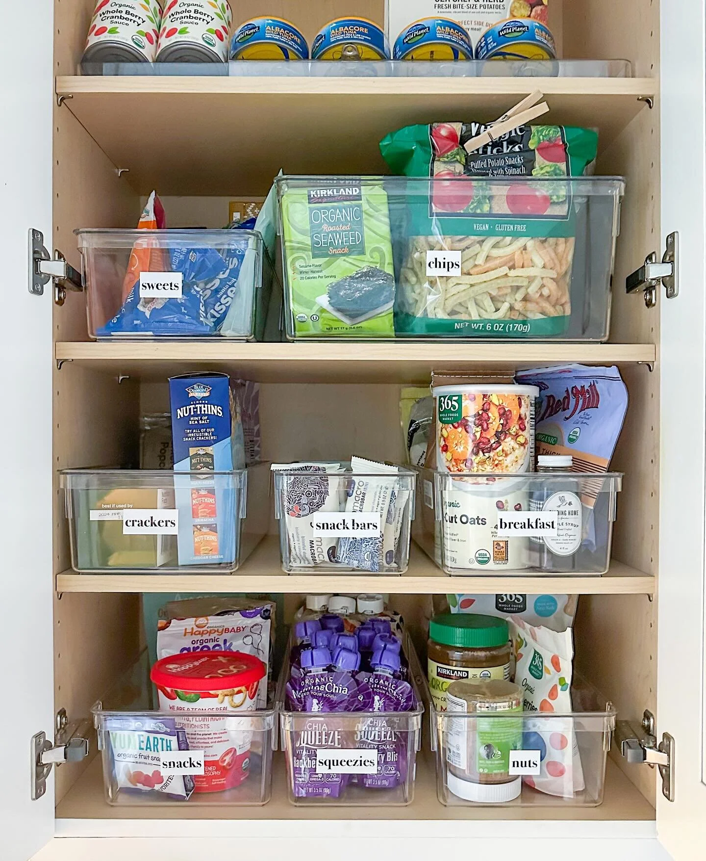 this week’s product spotlight: Fridge & Pantry Bin - Brightroom @target 
why we love ‘em:
- two depth options (10.5” or 14.5”) with several width + height variations
- clear with easy pull handles
- affordable compared to