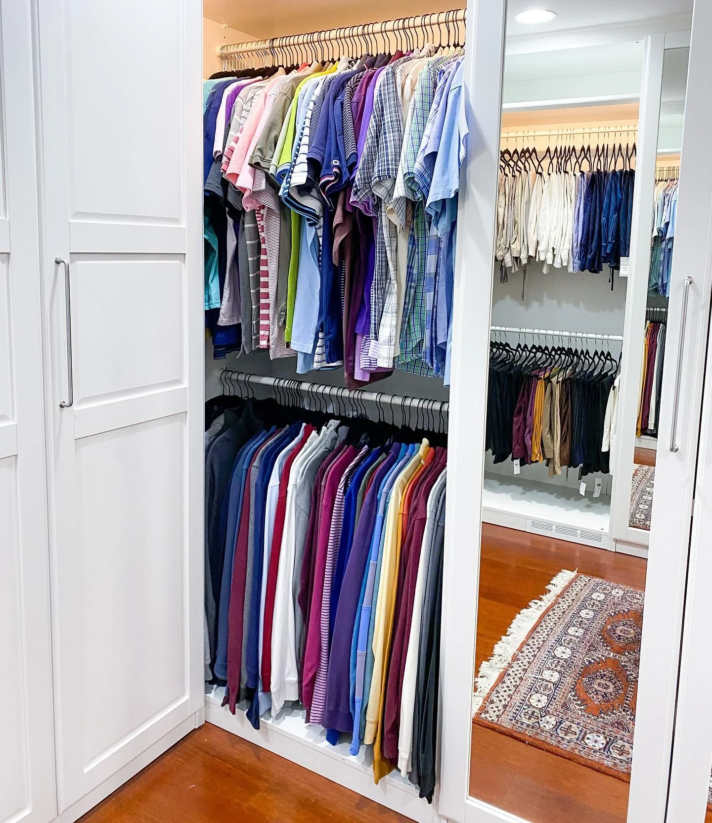 when his side is just as colorful as hers 🙌🏼