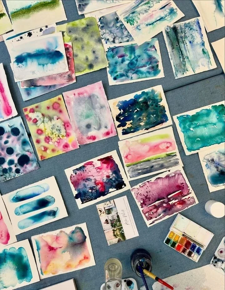 Watercolor Meditation