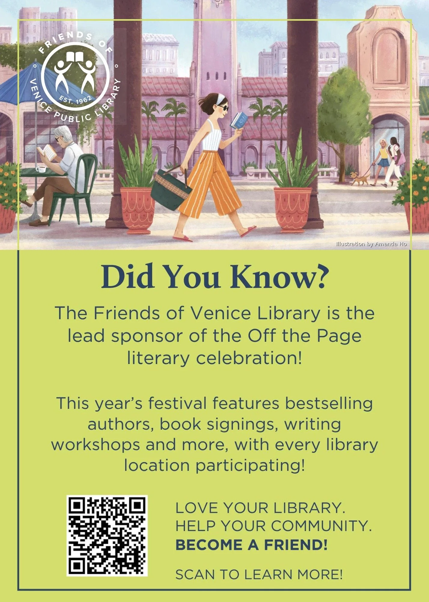 FOVL Proud to Be Lead Sponsor of Off the Page 2026