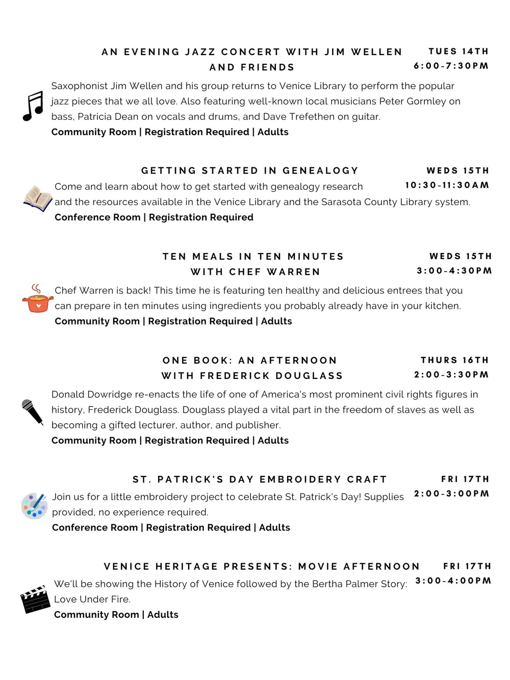 march-2023-calendar-of-events-for-adults-friends-of-the-venice-public-library