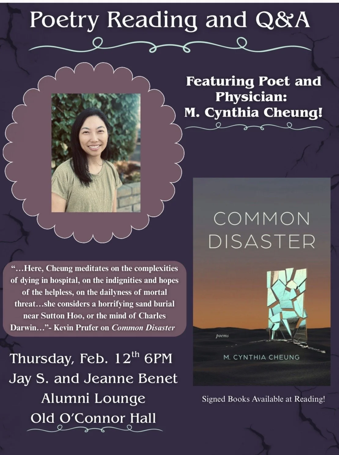 Reading at SUNY Binghamton