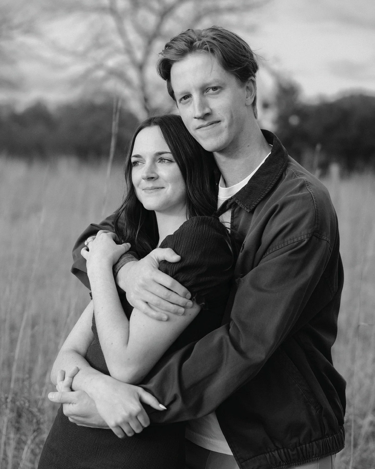 The perfect fall evening with Gabby &amp; Michael 🍂