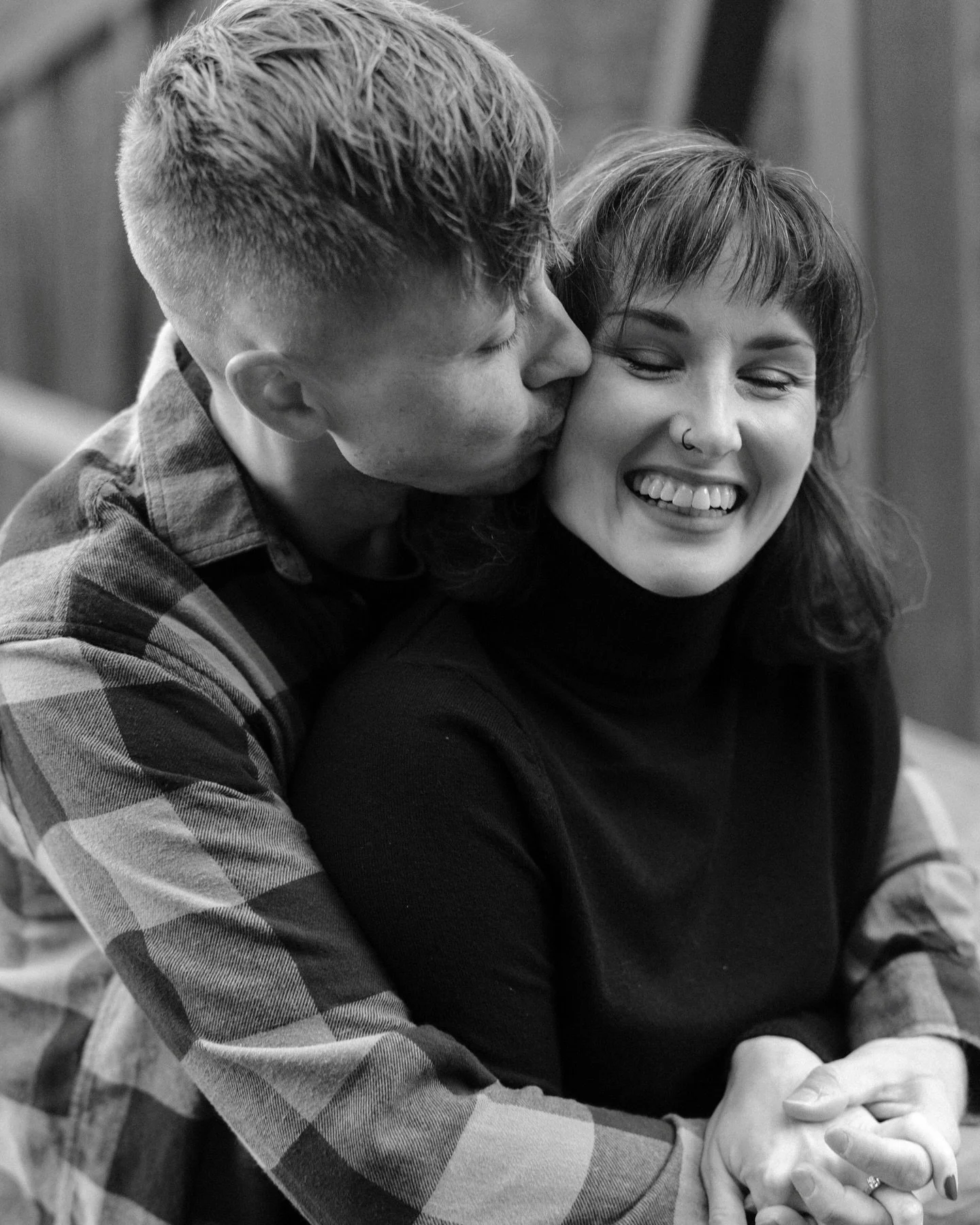 Christina &amp; Aaron wanted to have their engagement session at Willow River State Park, where they had their first date and where Aaron proposed to Christina. The chilly October morning had a ton of snuggles and even hand warmers. It was so fun get