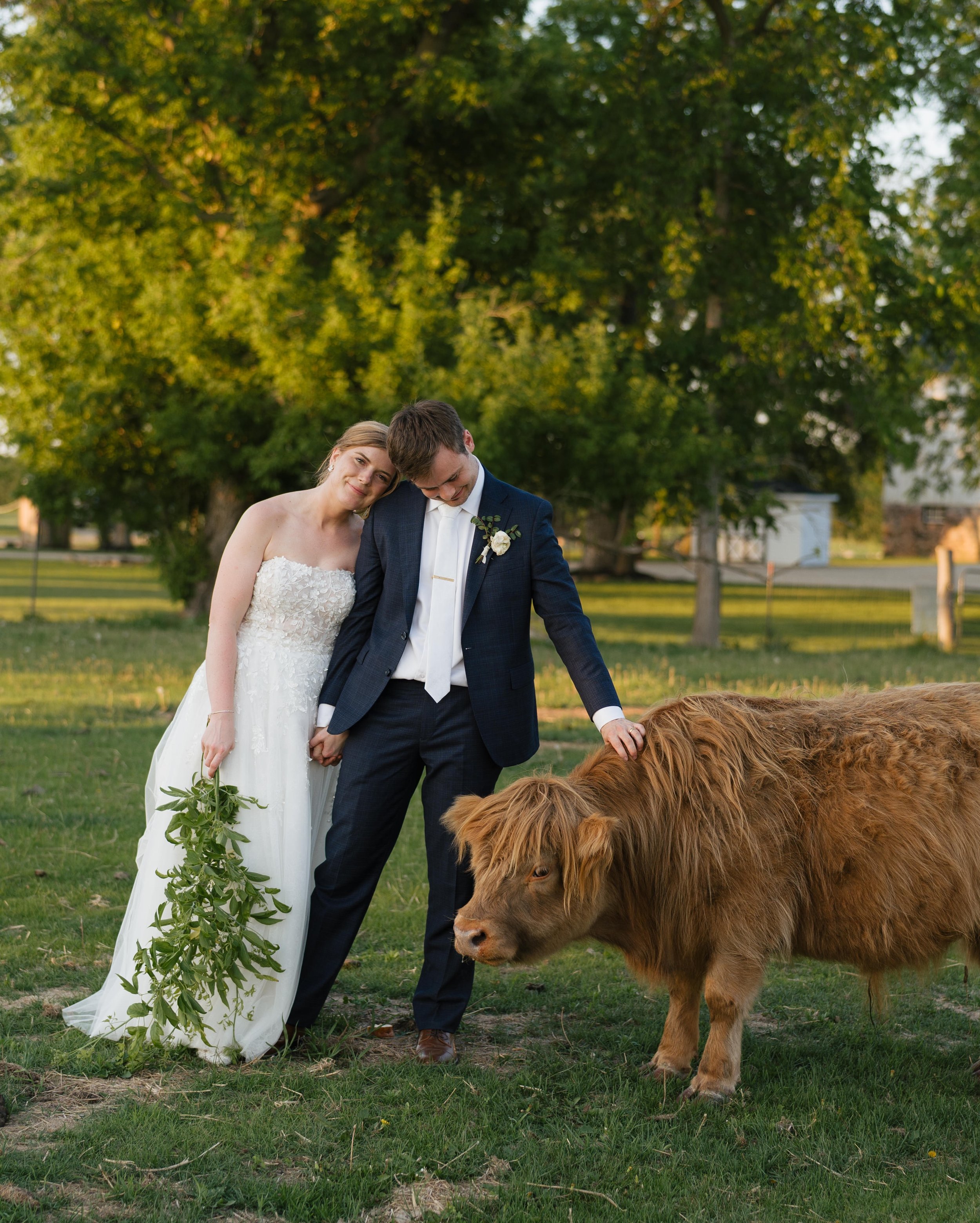 Kayla &amp; Zach / Oehme Oasis / June 6, 2026  Venue: @oehmeoasis 
Videography: @trude.media  Bouquet: @ergoweddings  Hair: @alyssa_styles__  Makeup: @styles_by_brielle  Music: @dj.ryan.hall 
Dress: @weddingshoppeinc  Suit: @milbernwedding 
Catering: