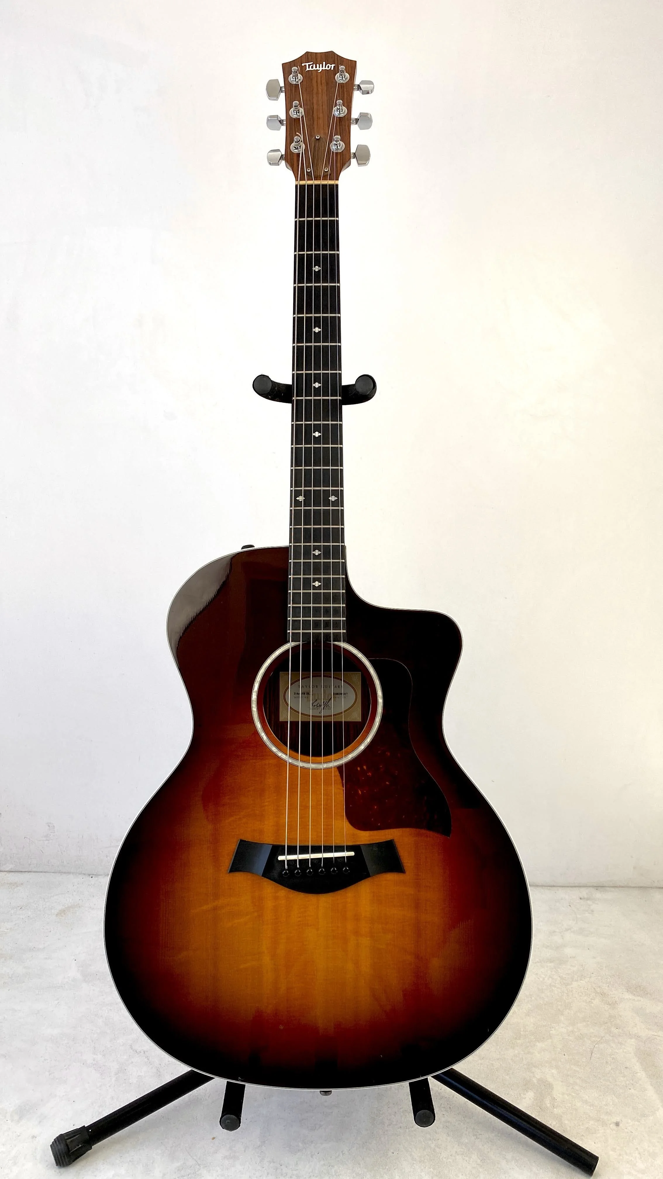 Taylor 214ce - SB Deluxe. Played extensively on Freedom Fry's Classic LP and others.