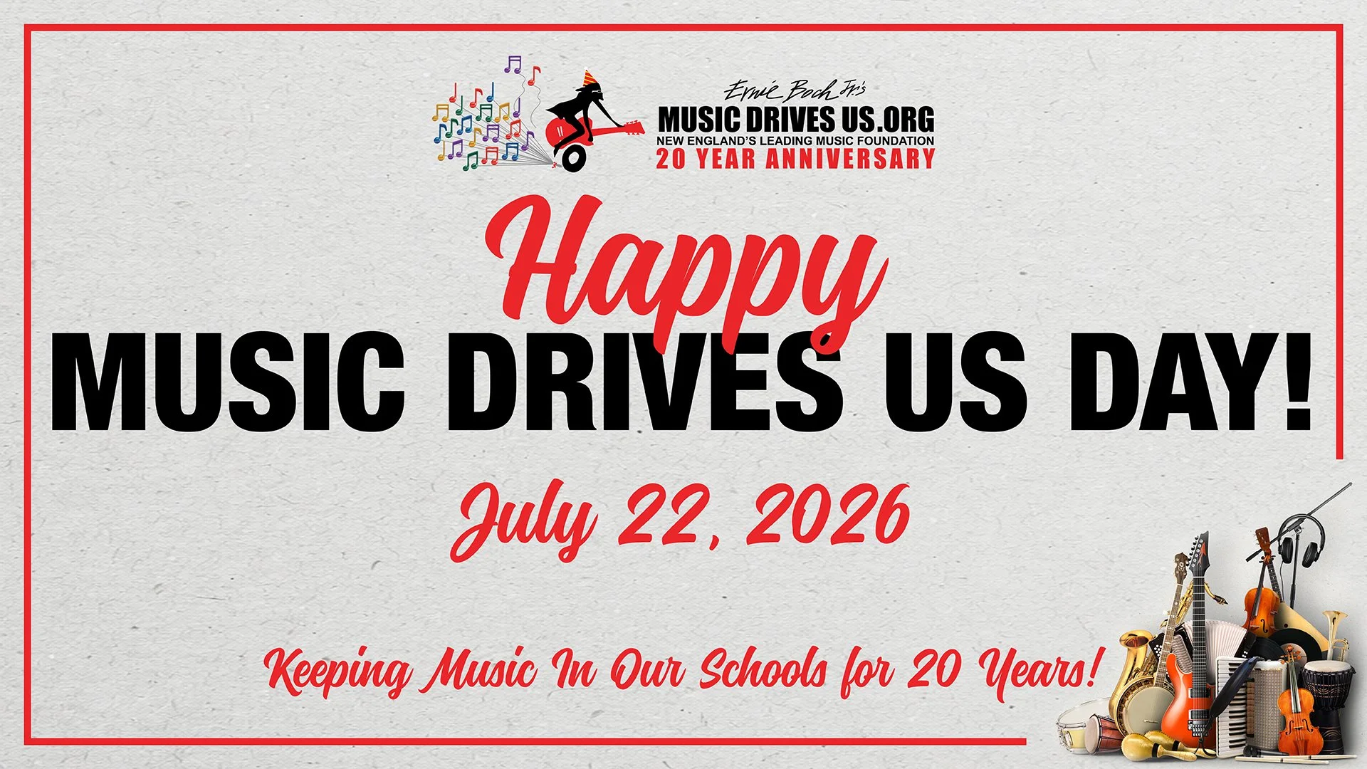 Music Drives Us Day