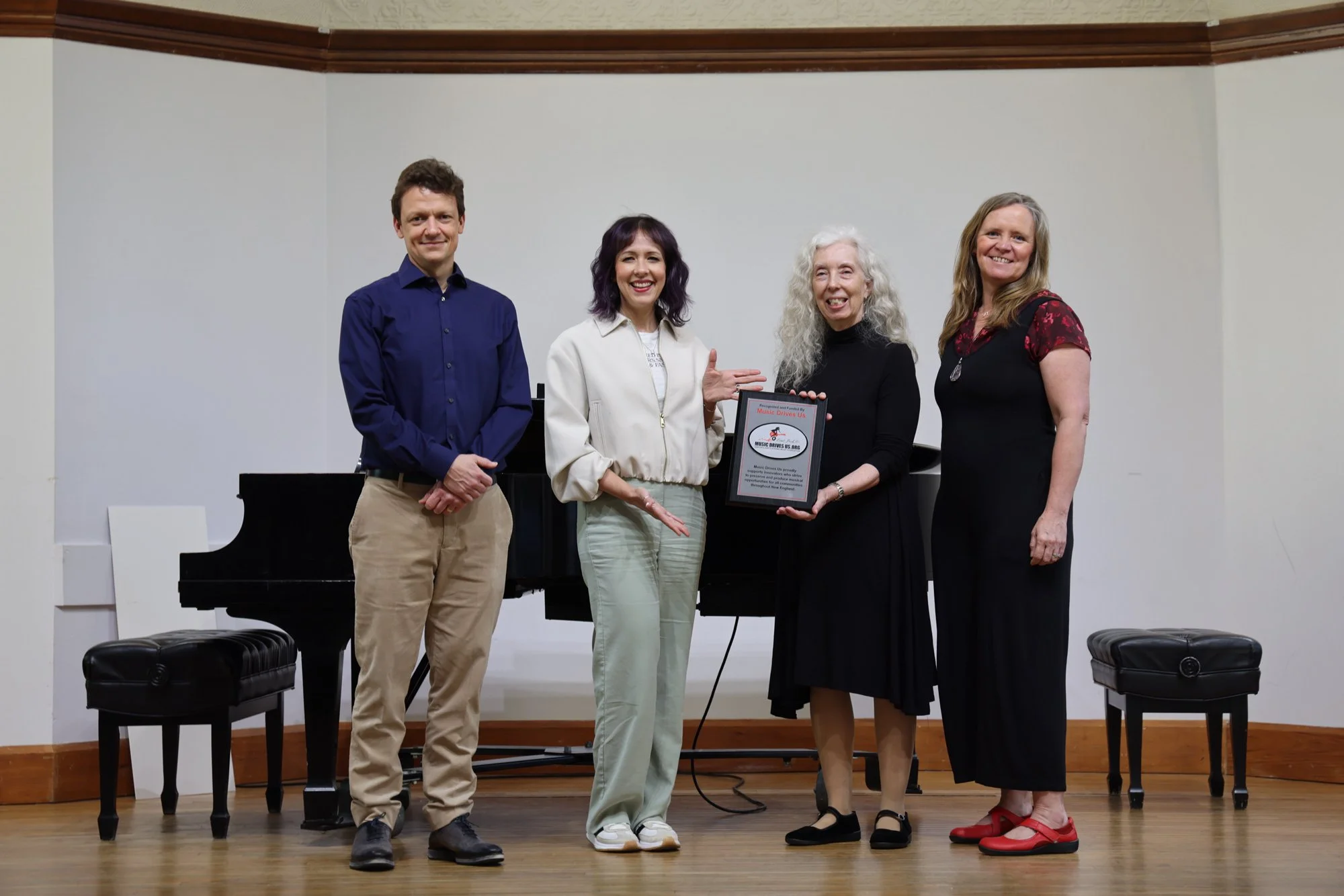 Music Drives Us Visits Concord Community School