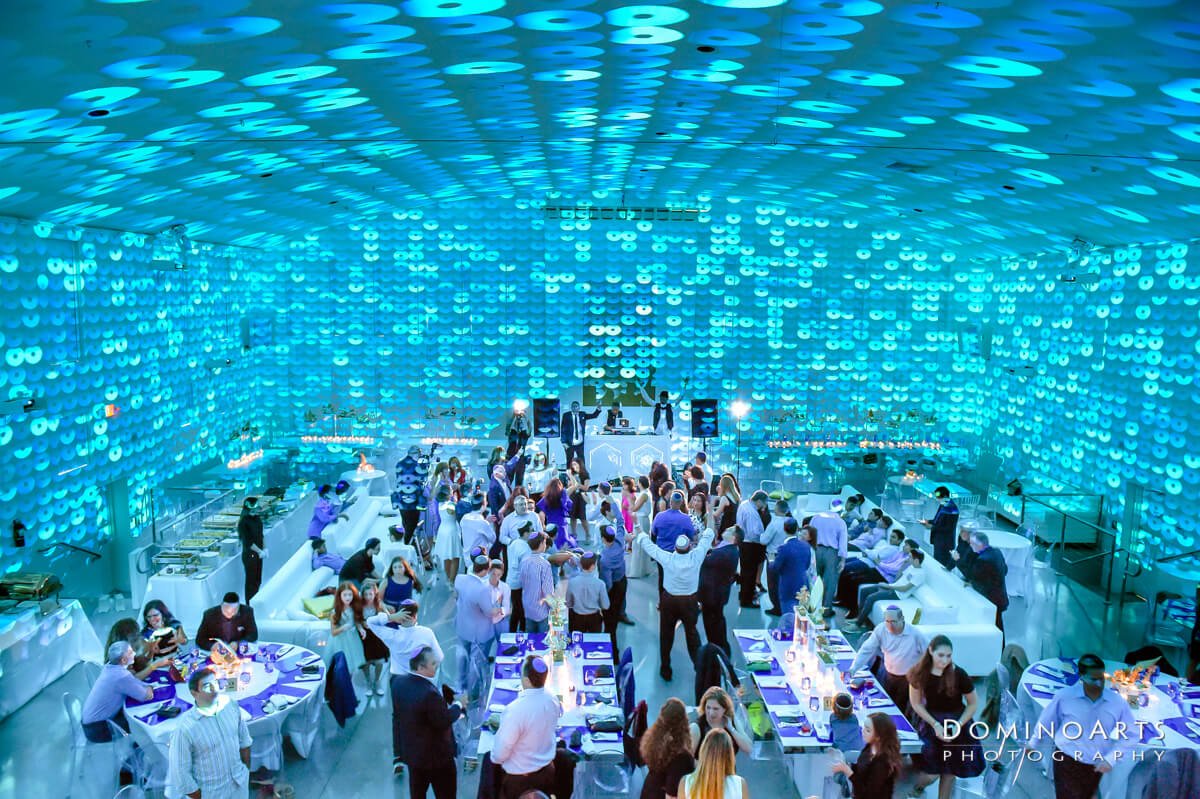 video mapping projection in event venue