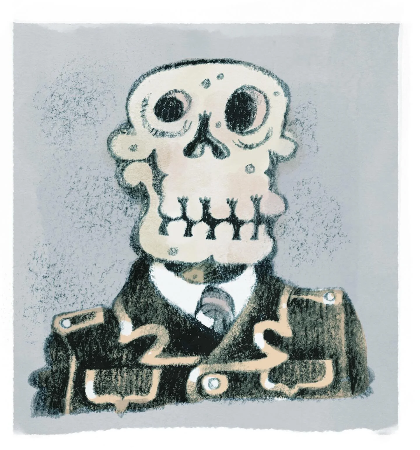 New issue of Random Orbit exploring a bunch of drawings of dead guys. 
BrianBiggs.Substack.com or link in bio.