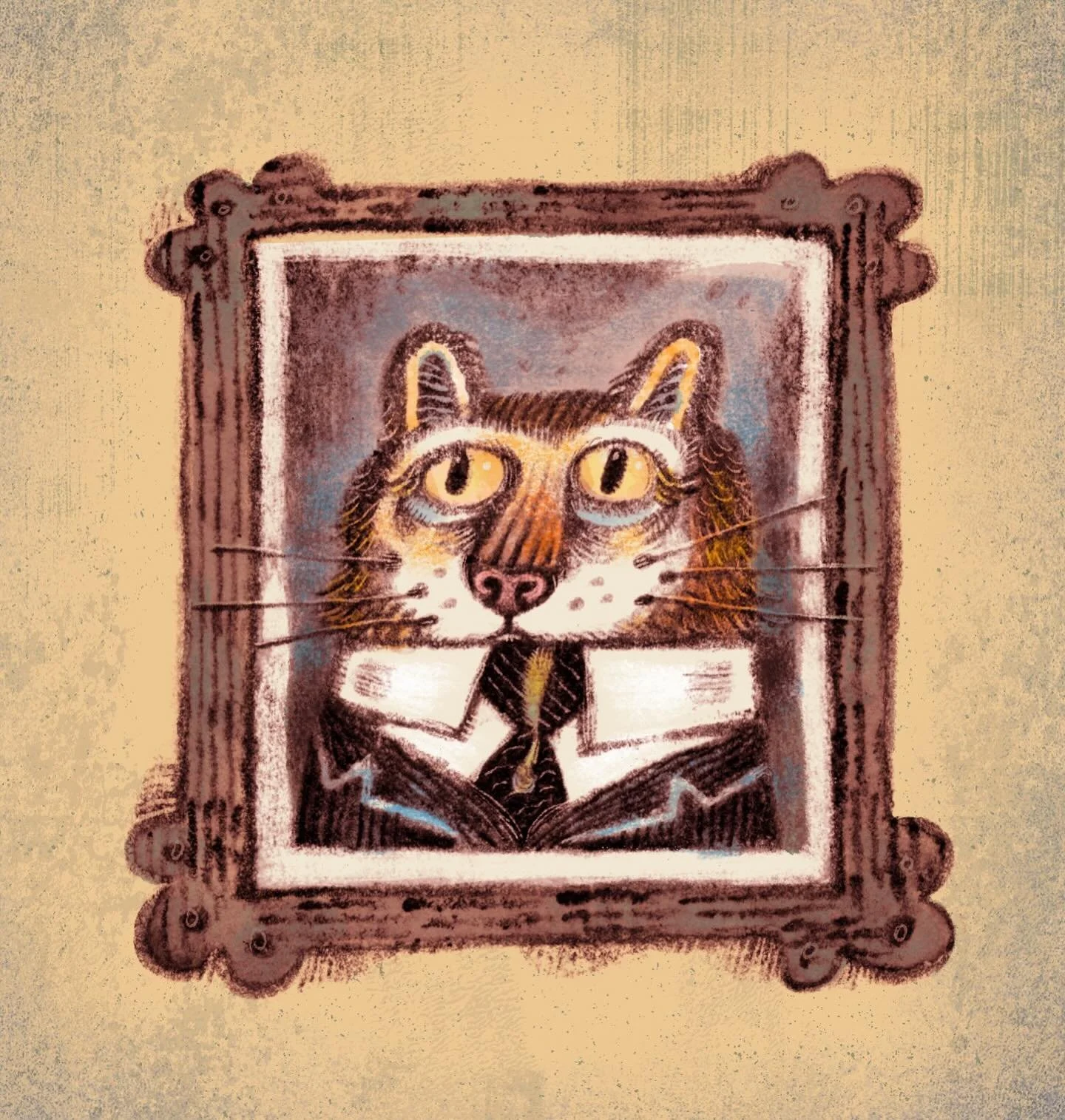 Portraits of very important people. 

Working with some new watercolor papers to see what works best for some illustrations I&rsquo;ll be commencing soon. Had fun adding color.