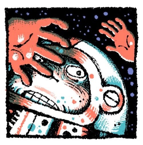 I started reading Akira last night. A while back I told my great friend Jason that I&rsquo;d never read Akira and he promptly sent me a box of issues 1-30. Immediately picked up some inspiration for my astronaut alone in space story.