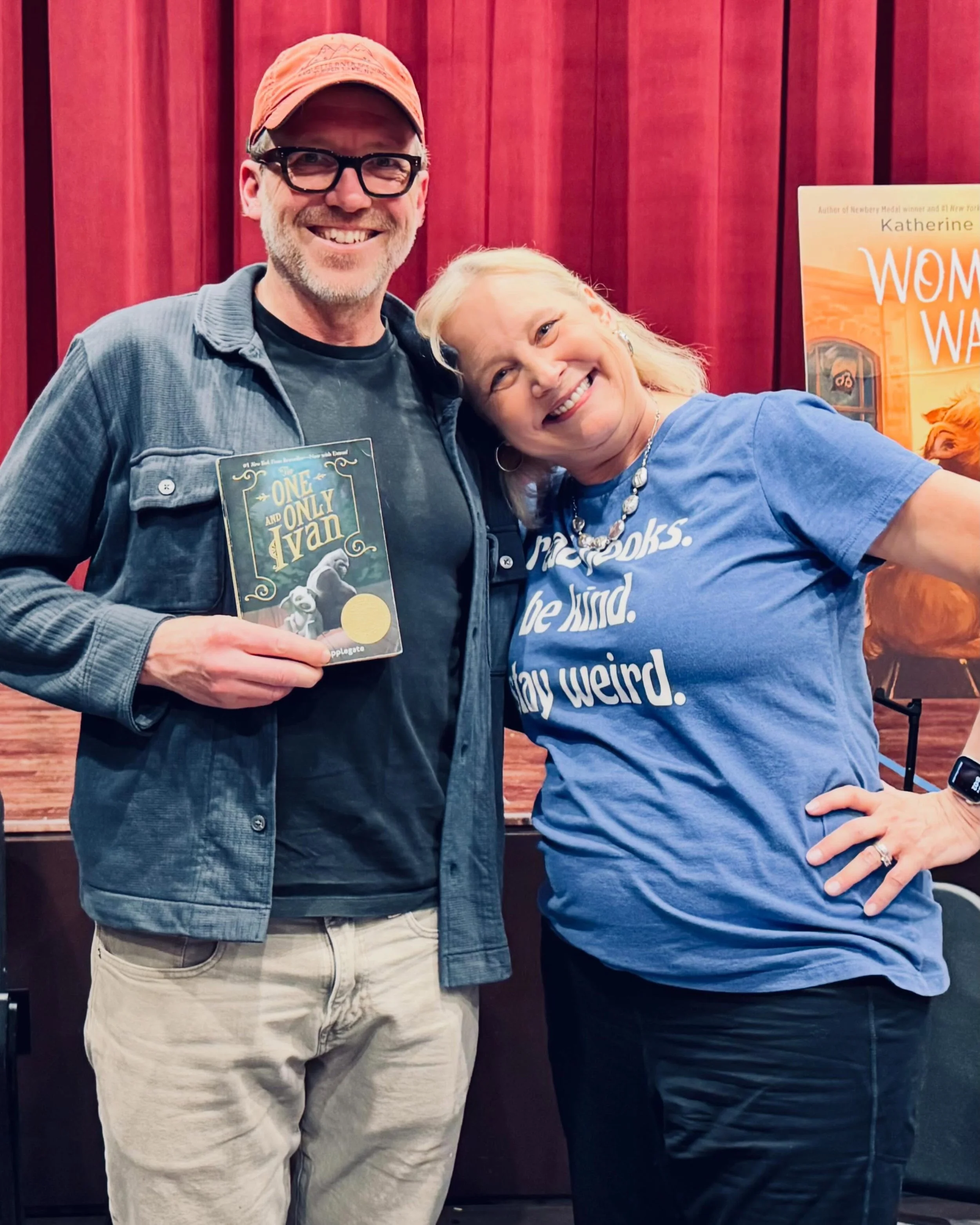 Waaaaay back in 2008 i somehow landed a project to illustrate Roscoe Riley Rules, a series of seven chapter books written by Katherine Applegate. A few years later Katherine wrote one of my favorite books, The One and Only Ivan, which won the Newbery
