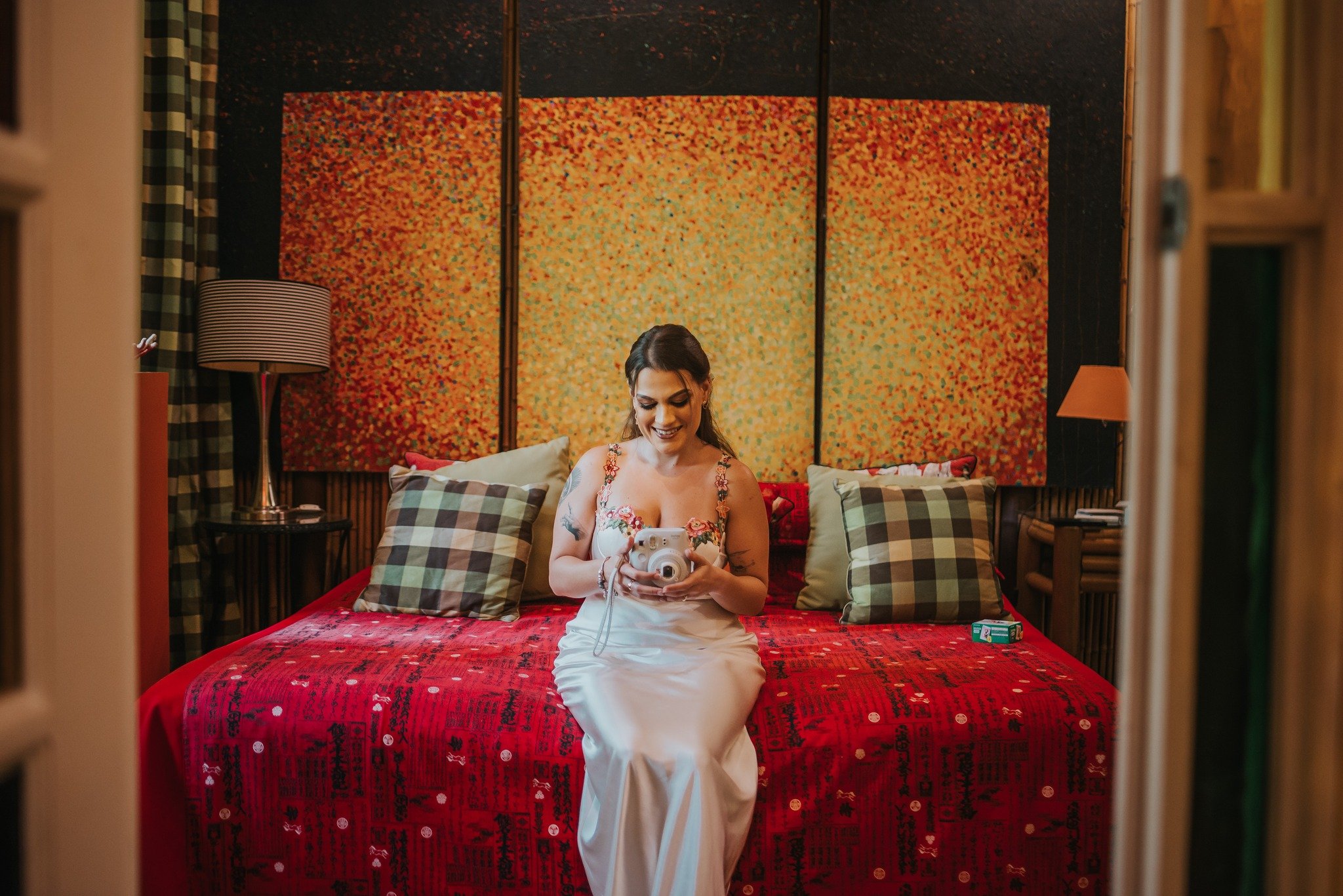 En la universidad conoc&iacute; a Lu, desde que nos conocimos siempre me prometi&oacute; que quer&iacute;a que yo fuera quien le hiciese las fotos de la boda de ella... Si alg&uacute;n d&iacute;a llegara a pasar... &iexcl;Y PAS&Oacute;!  Le agradezco