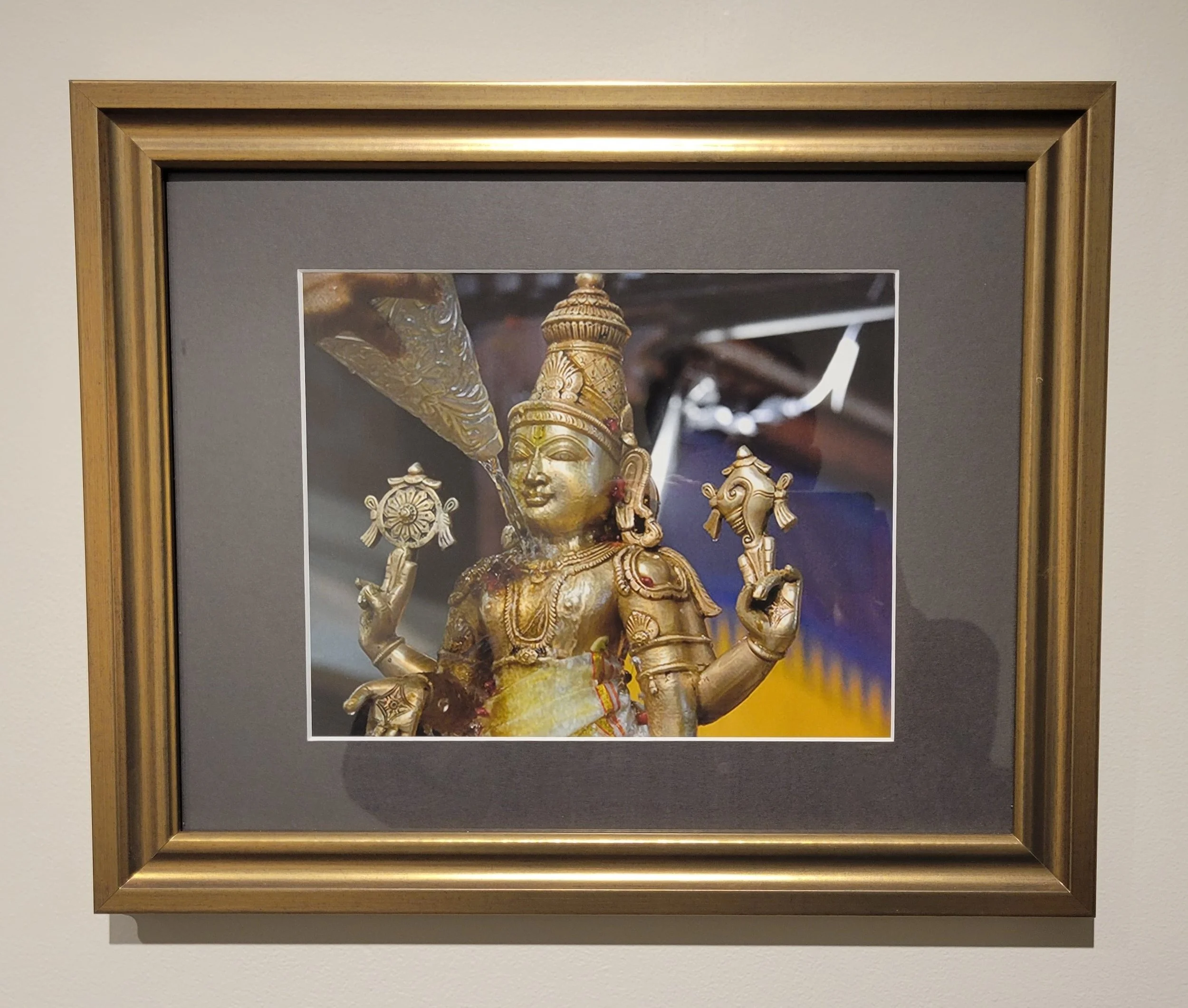 Goddess Lakshmi Original Photography Framed.jpg