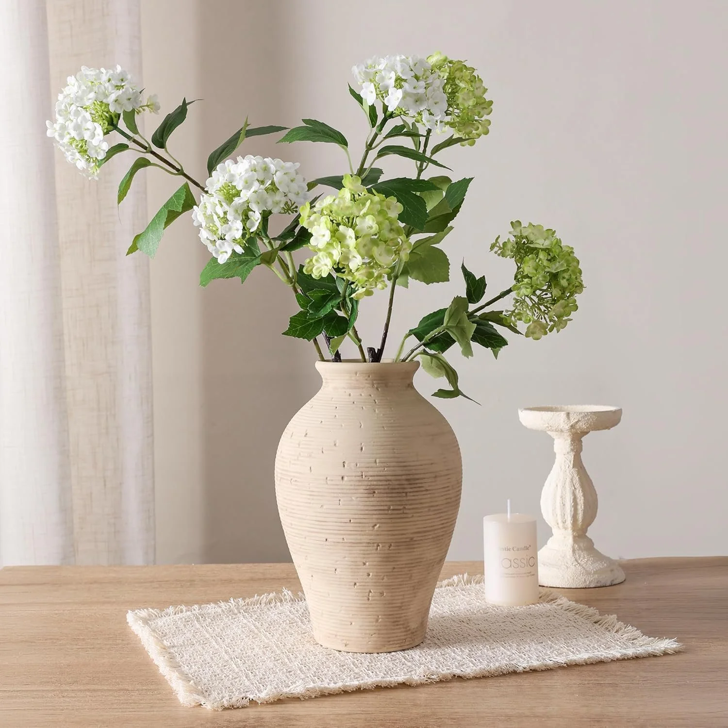 Ceramic Farmhouse Flower Vase