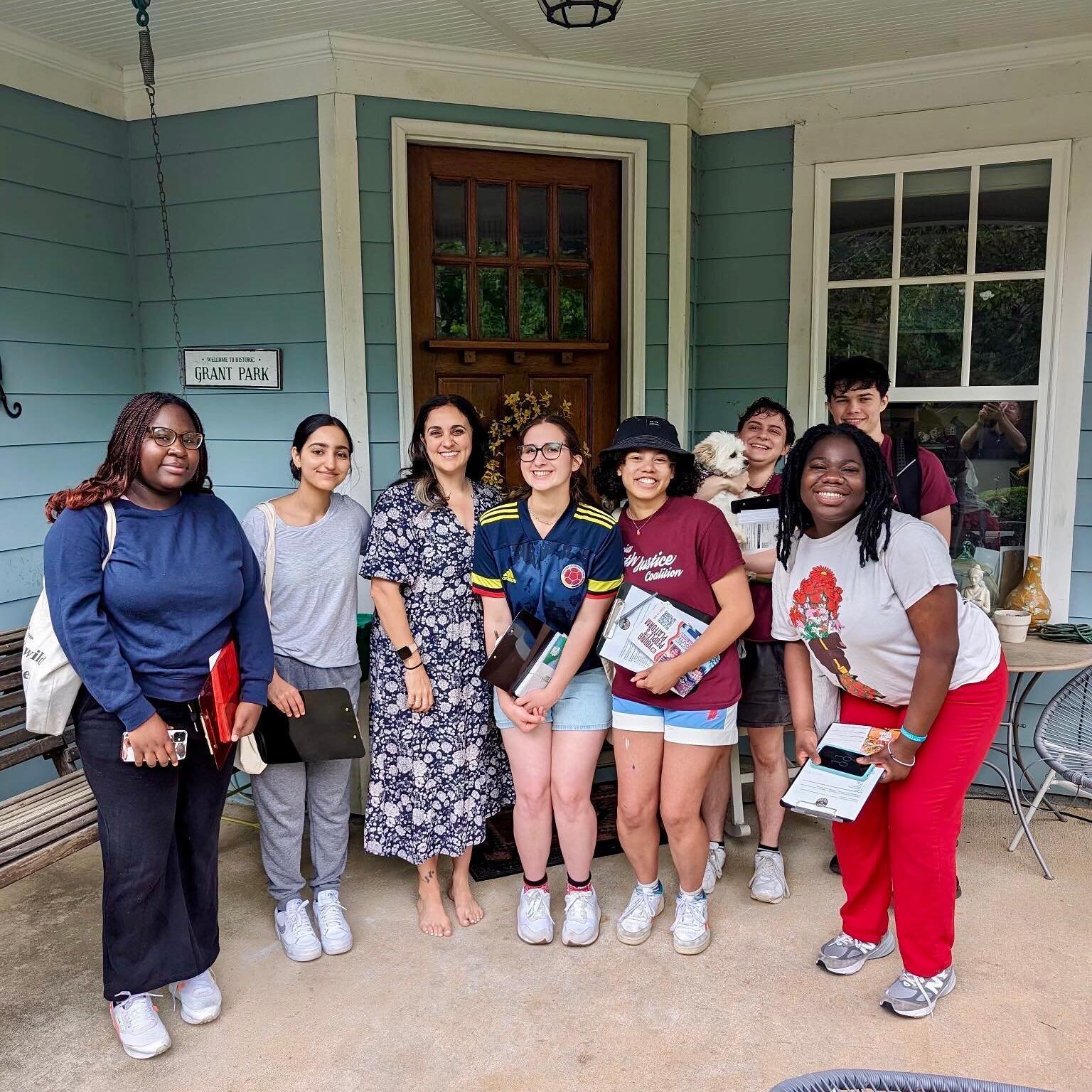 Come knock on doors with us this Saturday and Sunday in Fulton and Cobb! With critical election coming up May 21st for the Georgia Supreme Court, county commission, and Board of Education, we&rsquo;re talking to youth voters about making their plan t
