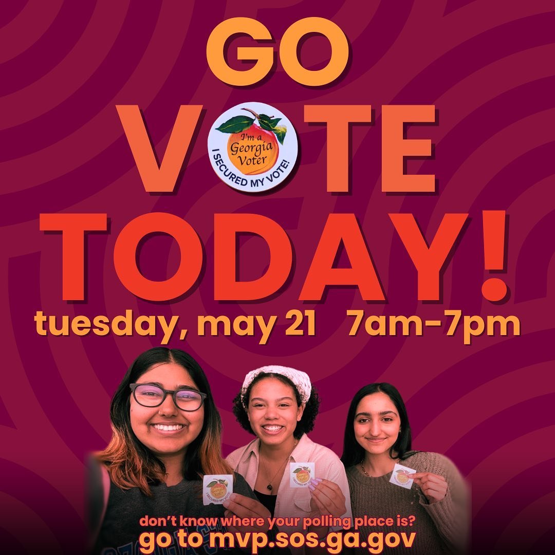 In Georgia, 95% of judicial races go uncontested. Today, we have the chance to choose our local representatives. To make an informed choice, check our voter guide linked in our bio. Big races on the ballot include state supreme court seat, school boa