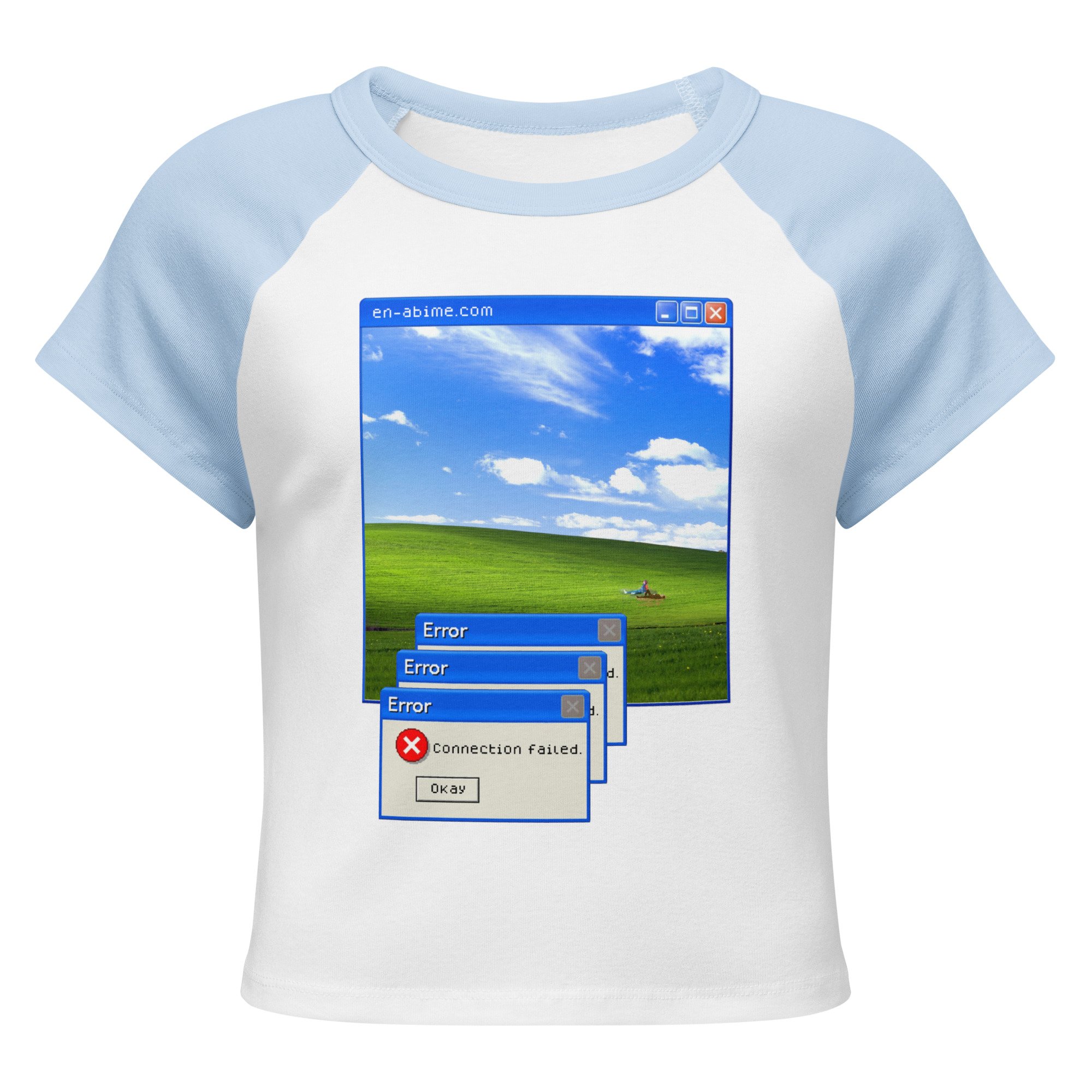 bliss William Yew Henry Bicknell micro rib raglan baby tee