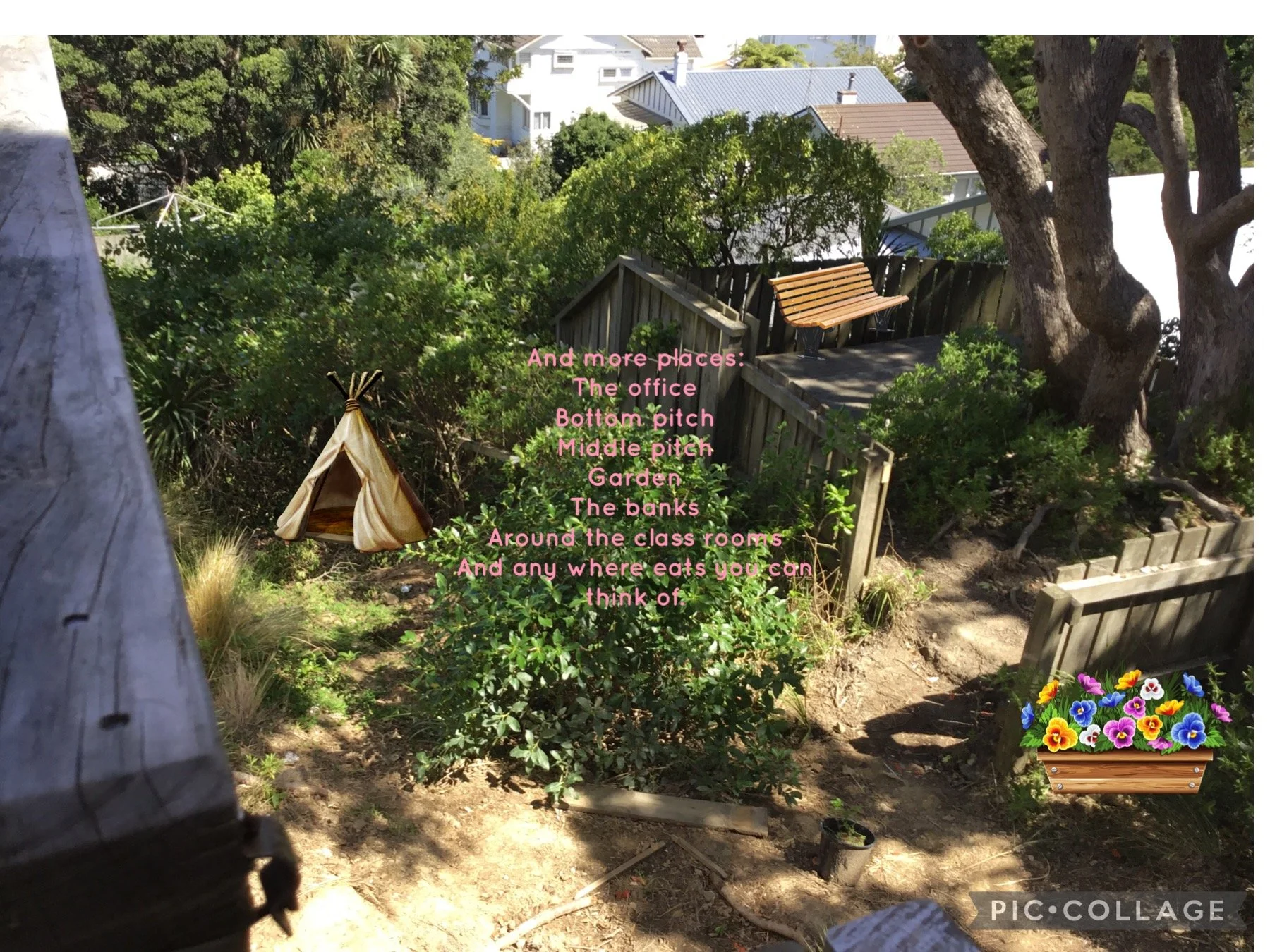 Exploring how we can use our outdoor spaces.