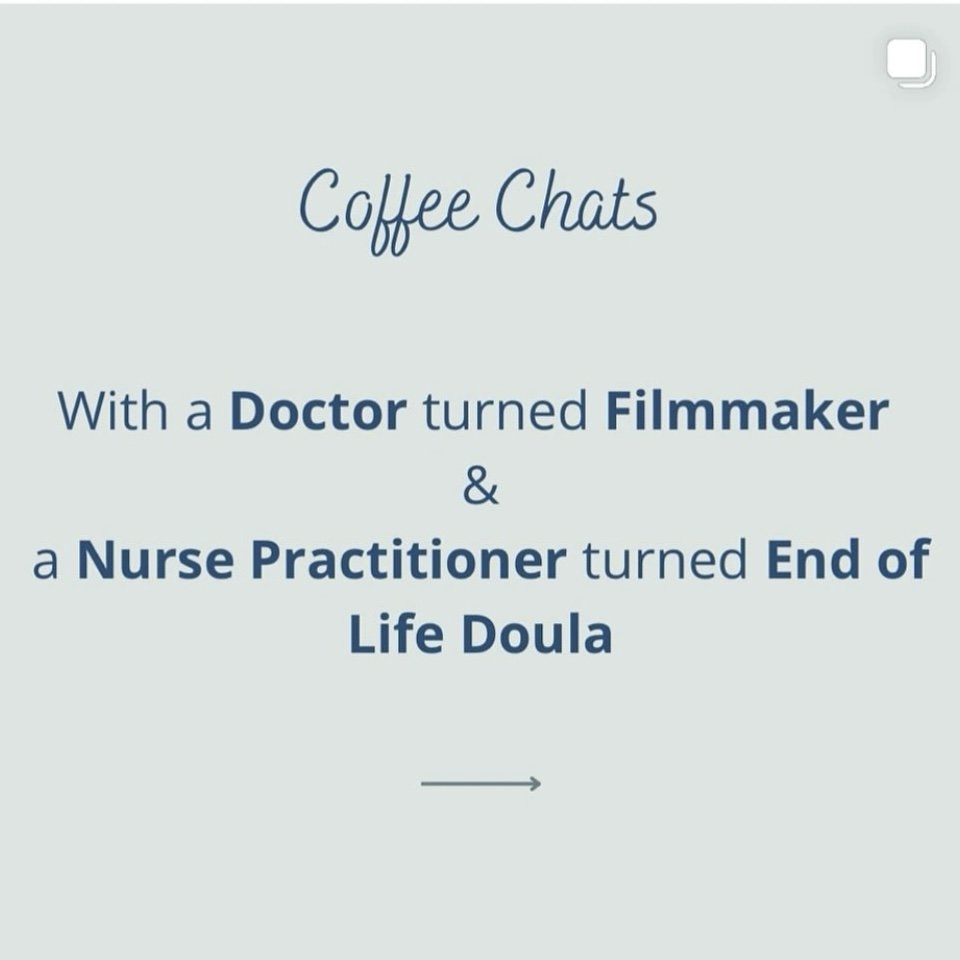 Coffee Chats with Jessica Zitter and Katie Duncan