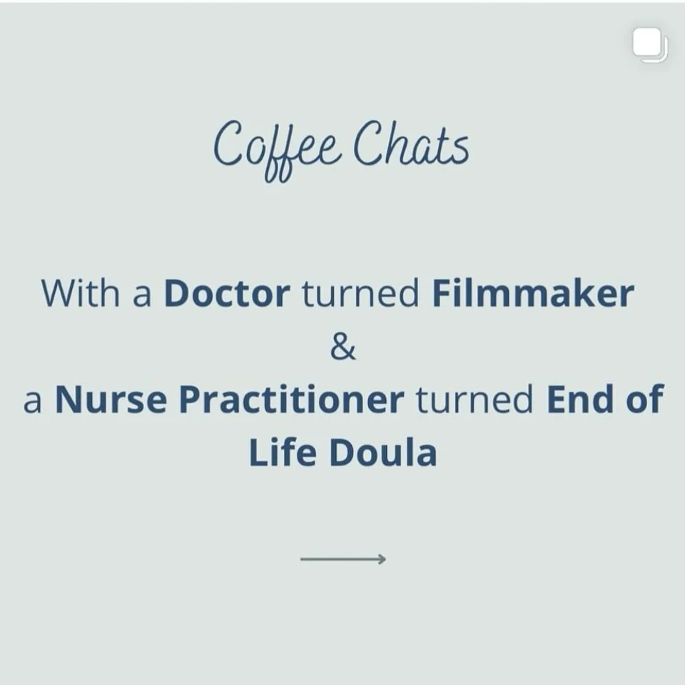 Coffee Chats with Jessica Zitter and Katie Duncan