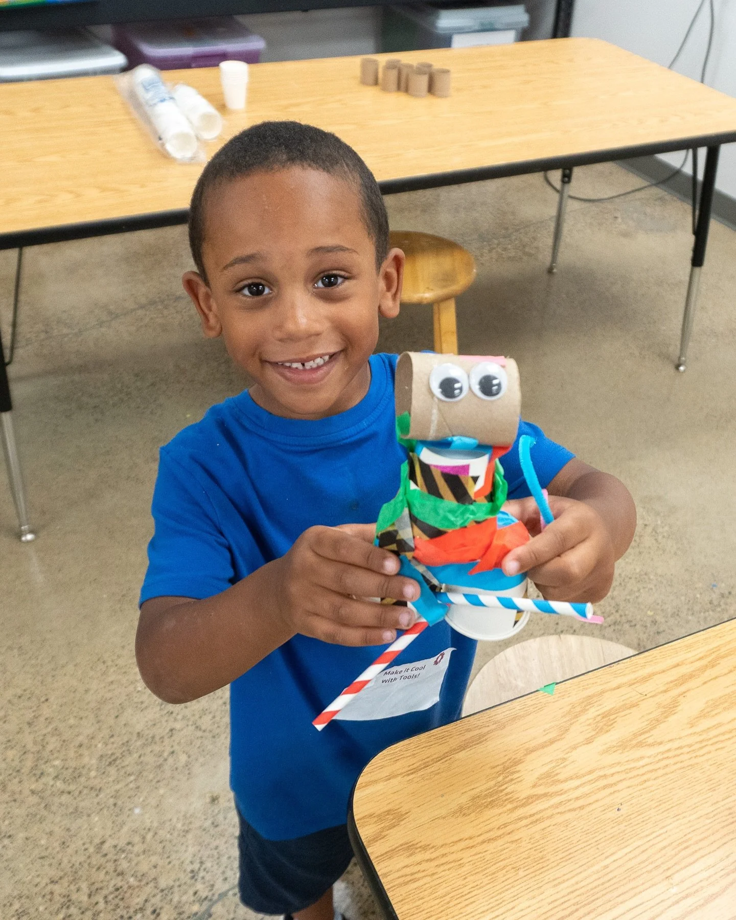 Time for a camp recap! Here&rsquo;s a look at what our campers accomplished during Week 5 of camp:

Fling and Fly campers experimented with the forces of flight by making CD hovercrafts, paper helicopters, and monorails. They also engineered their ow