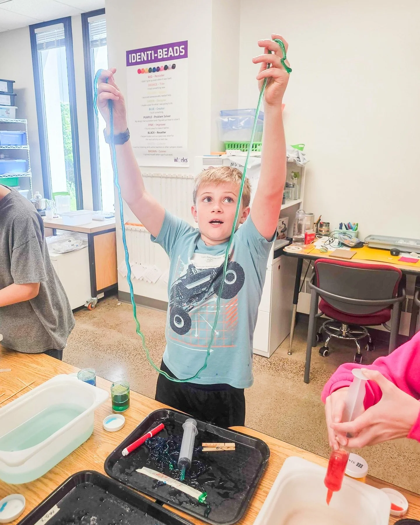 Campers engineered some amazing things during Week 7 of Camp 

In Ahoy! Engineers, campers developed their own pirate names and crafted pirate buddies before building shelters to protect them from the elements. They finished the week by creating LED 