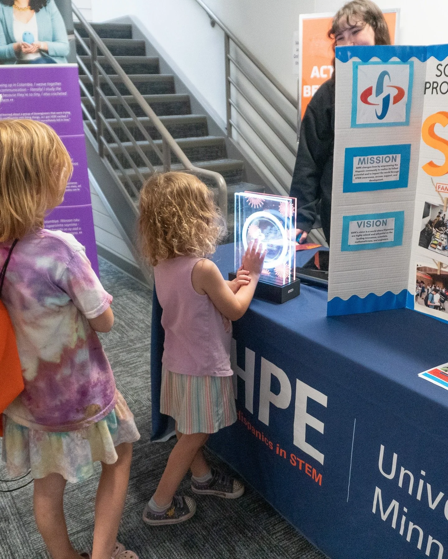 She Engineers returns THIS SATURDAY, September 20!

At the event, your family will:

- Engineer your own mini kaleidoscope
- Make objects fly after creating a catapult
- Build with real-life plumbing equipment 
- Test the strength of materials like b