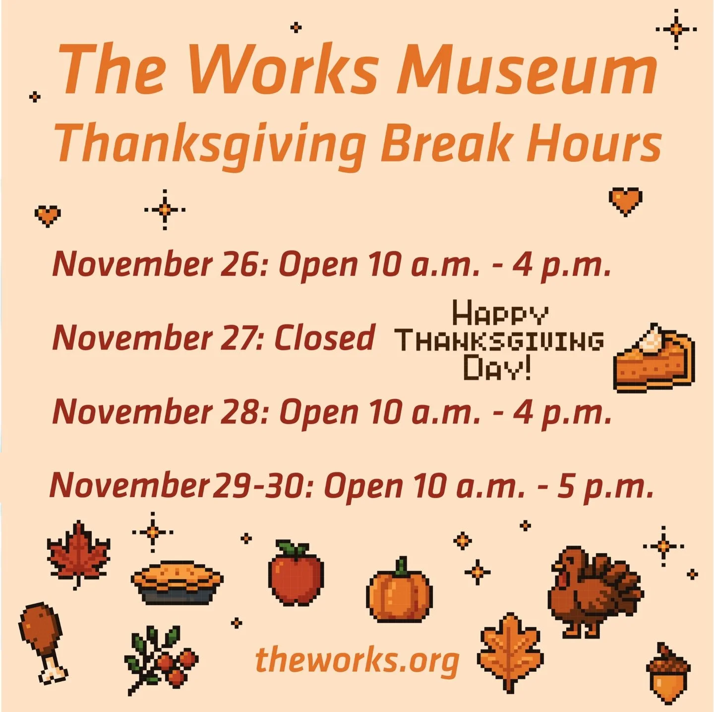 We have extra open hours this week! Stop by and engineer with us 🧡