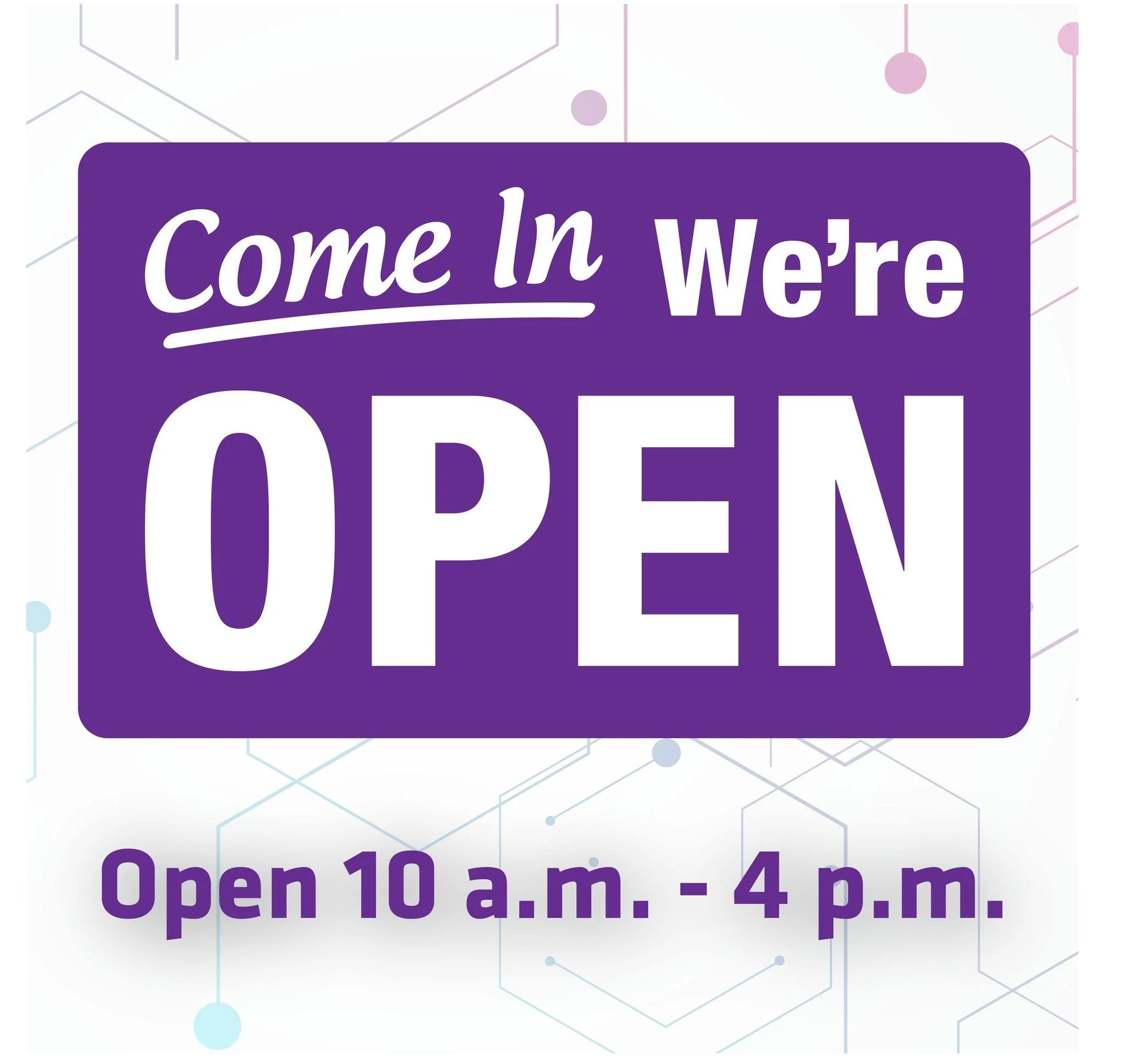 No school? Come engineer with us today, Friday, 2/13, during our additional open hours.