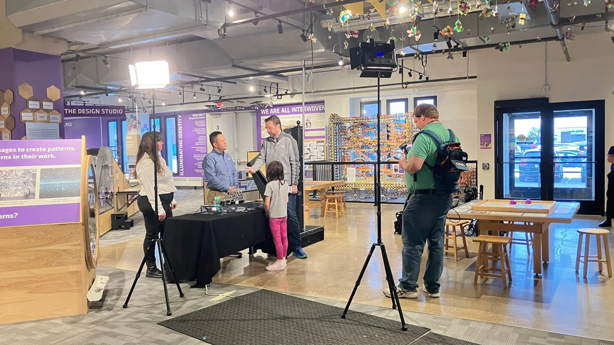 Thank you, Hutch, with Minnesota Live and KSTP-TV for stopping by the museum this morning to talk about Tech Fest! 

Our annual Tech Fest family event is tomorrow, February 28 from 10 a.m. to 4 p.m. We will have over a dozen engineering partners, inc