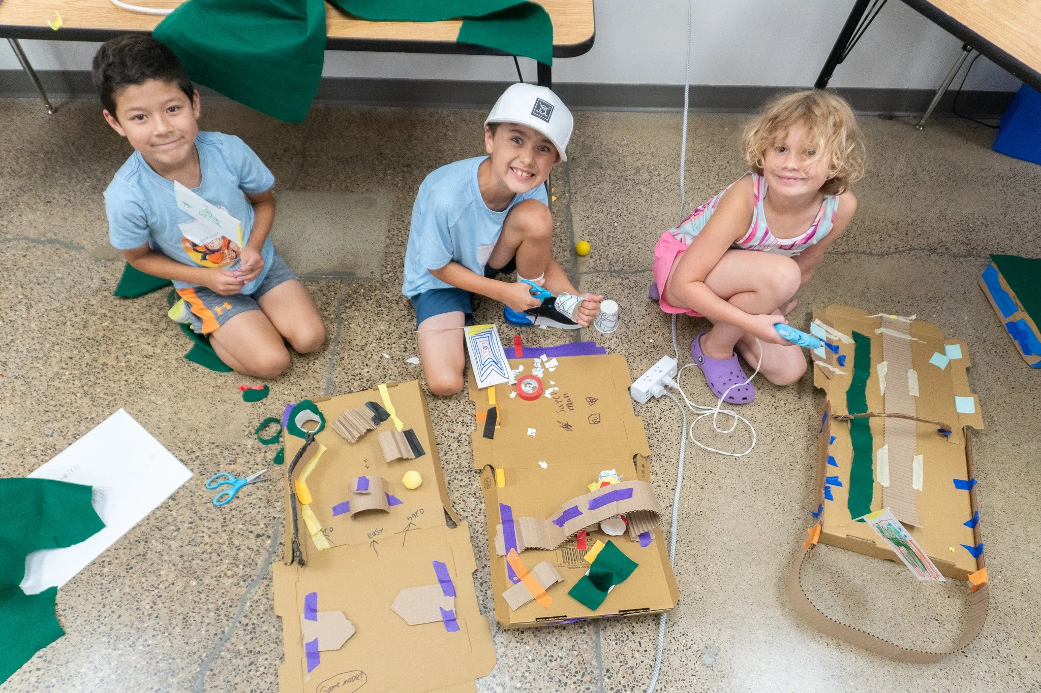 Mini Golf Construction Camp