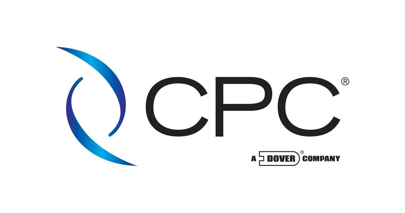 CPC logo with blue and black design, includes the words "A Dover Company" underneath.