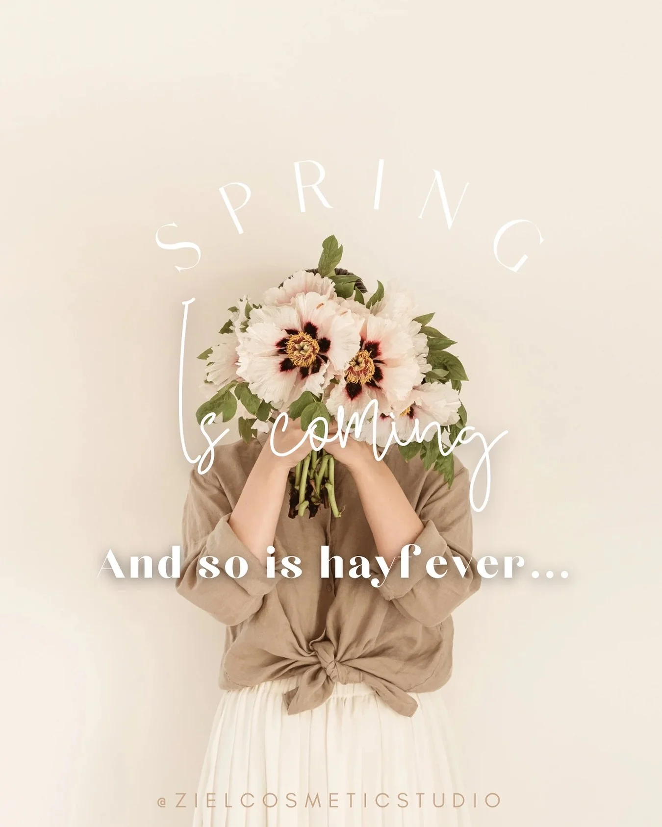 Spring is in the air and so is sneezing, runny eyes, itchy brains and all the other awesome things that come with hayfever.

If you suffer from seasonal hayfever, I may be able to help you!

Book in for a consult to find out more :)

Booking link in 
