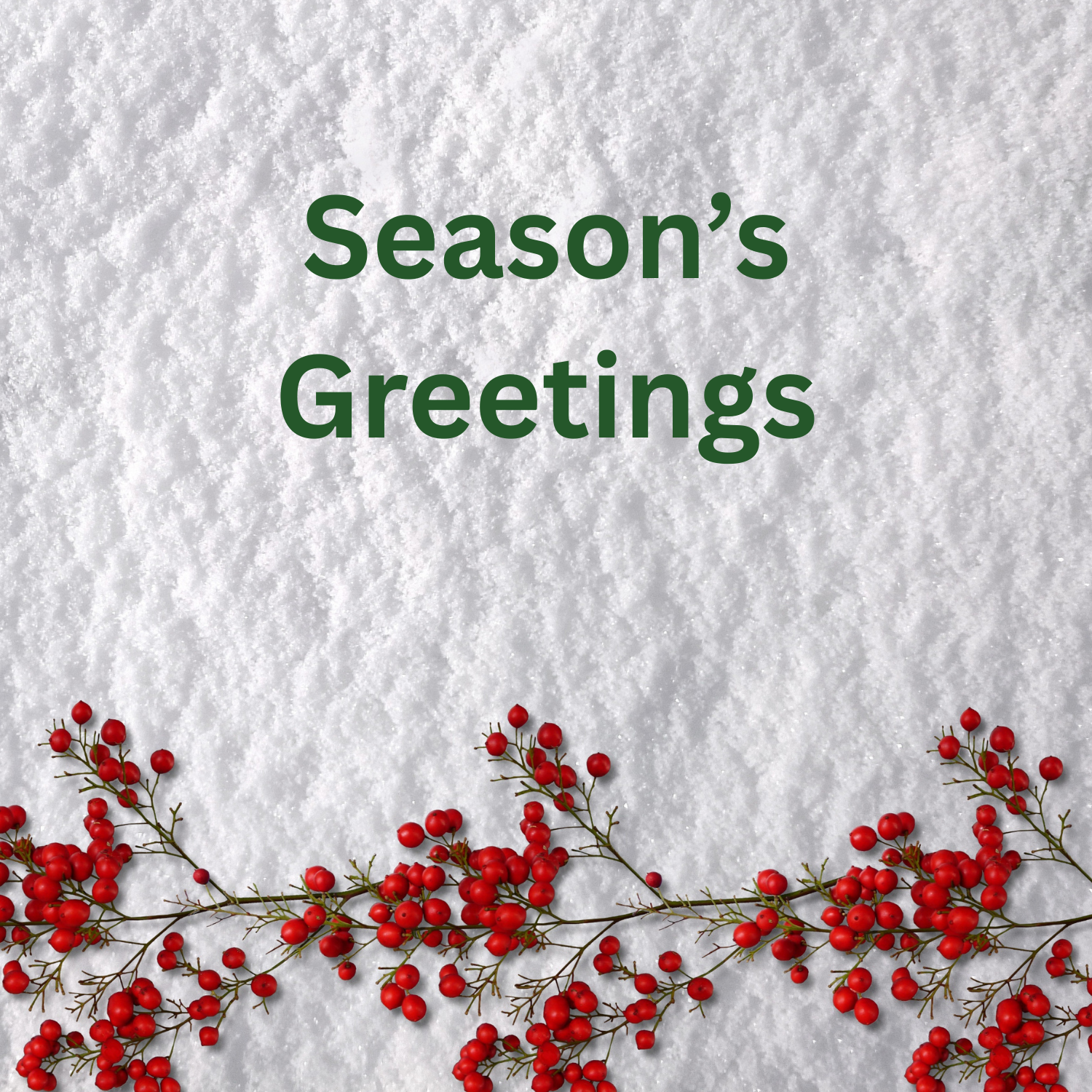 Season's Greetings