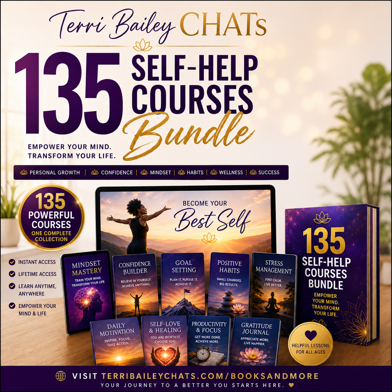 Terri Bailey CHATs 135 Self Help Courses Cover no PLR.png