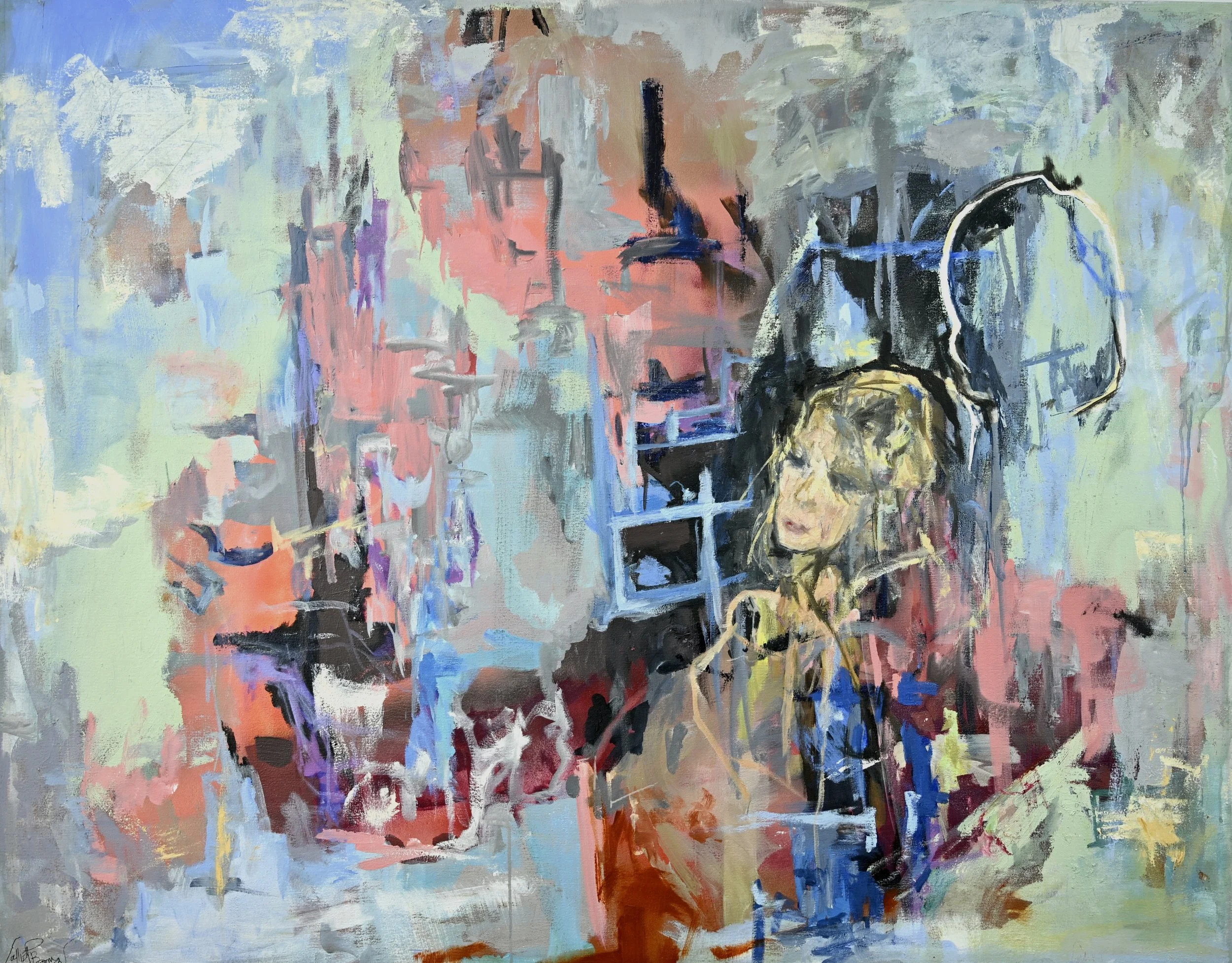 EUCALYPTUS, 55" x 43"