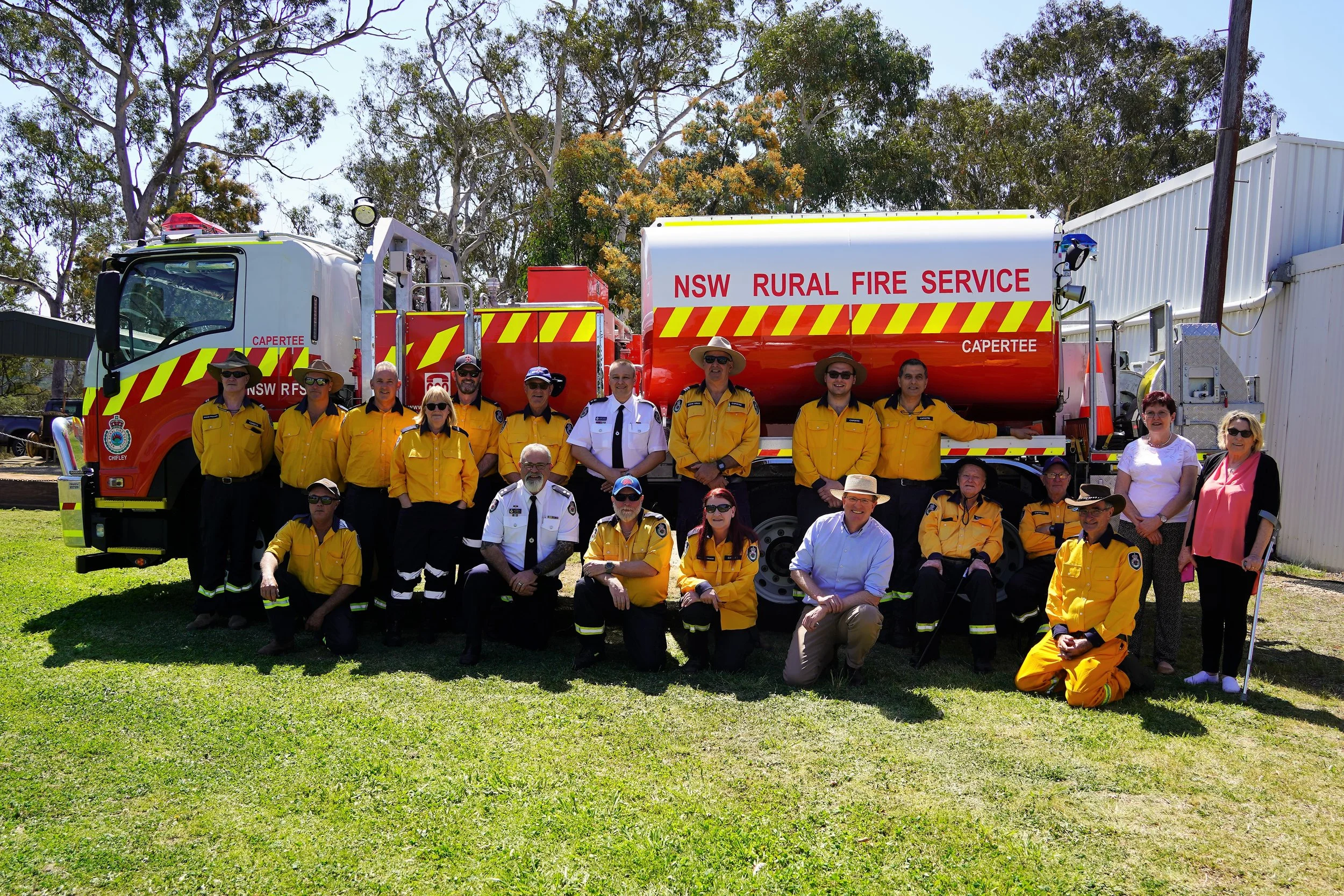 FIREFIGHTING ARSENAL FORTIFIED: 9000L BULK WATER CARRIER FOR CAPERTEE RFS