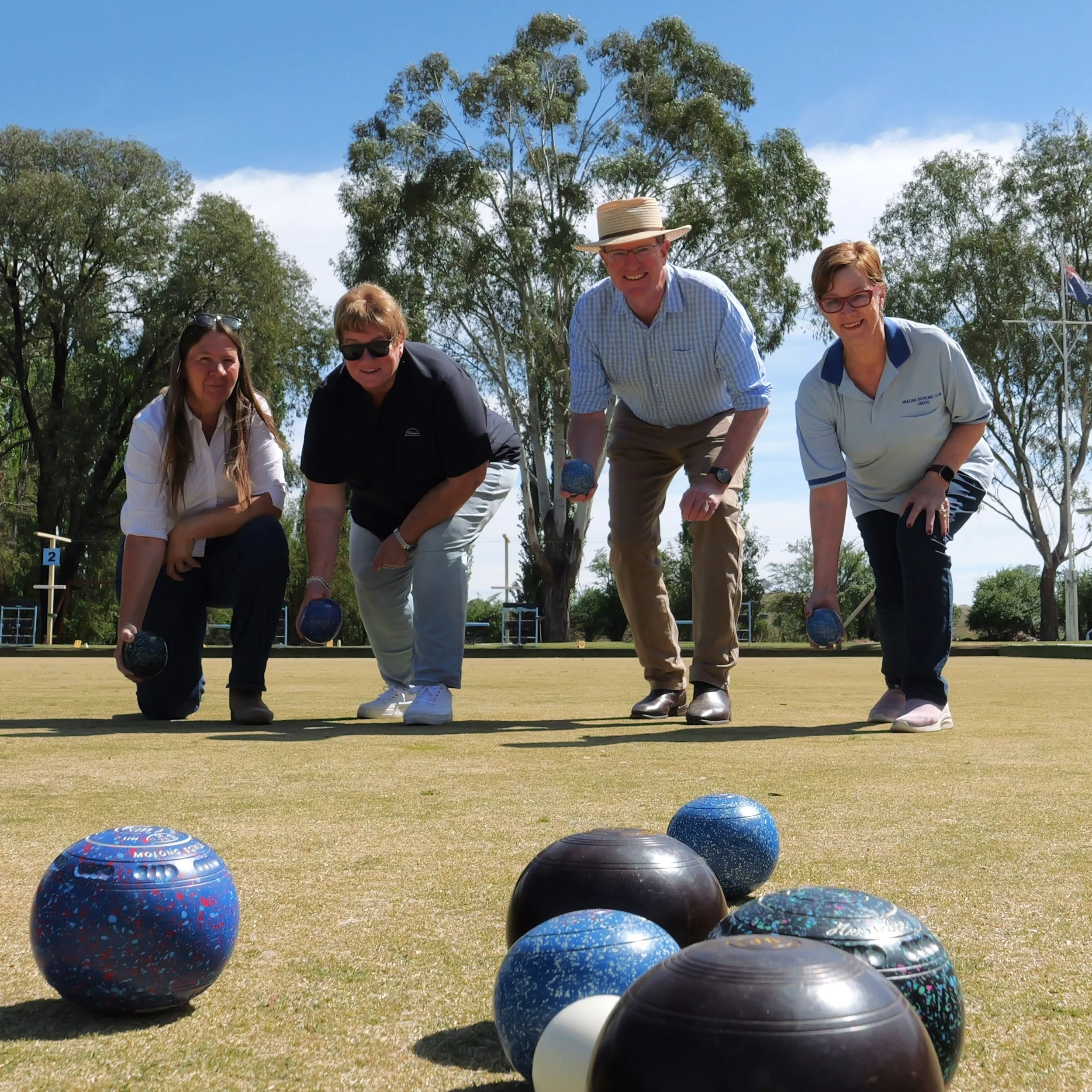 ON A ROLL! MOLONG BOWLING CLUB MOVING FORWARD  THANKS TO $20,000 FEDERAL GOVERNMENT GRANT