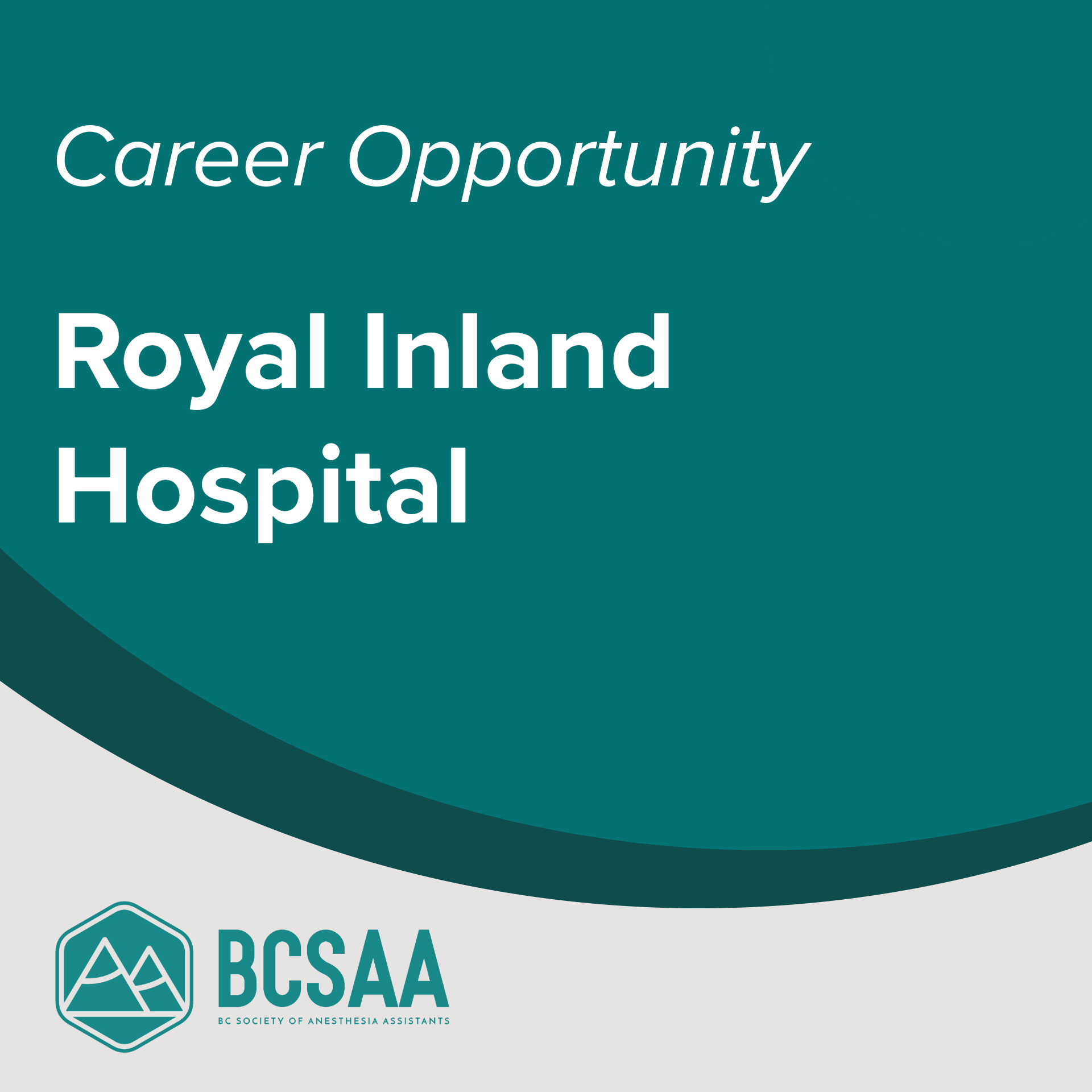 Anesthesia Assistant - Casual