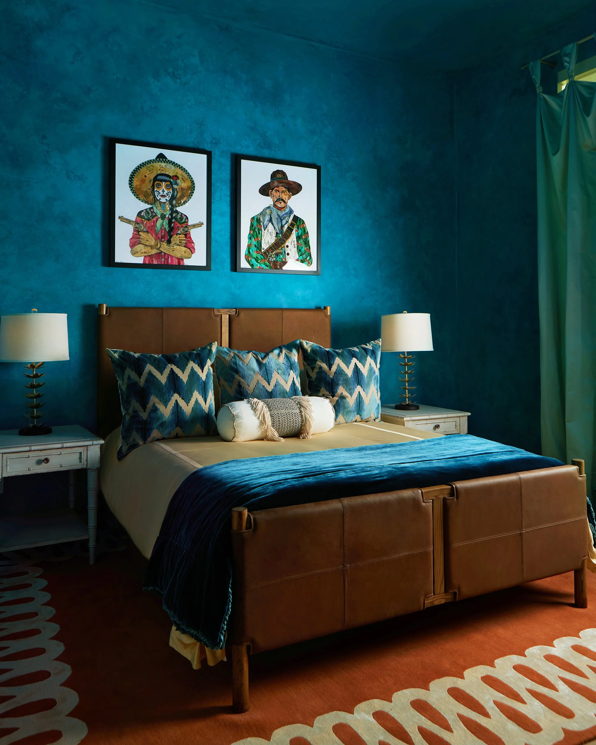 dana-wiseman-magnolia-blue-bedroom-leather-bed-frame.jpg