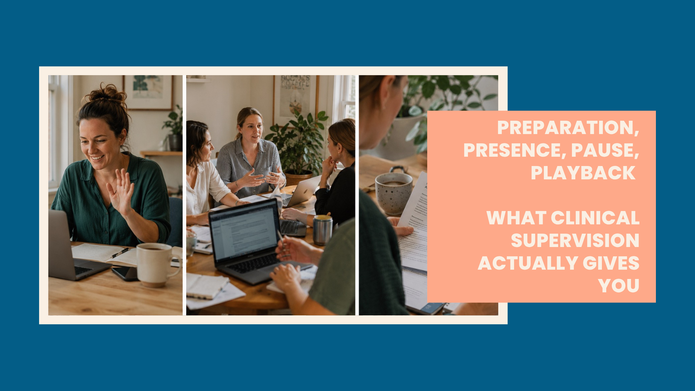 Preparation, Presence, Pause, Playback