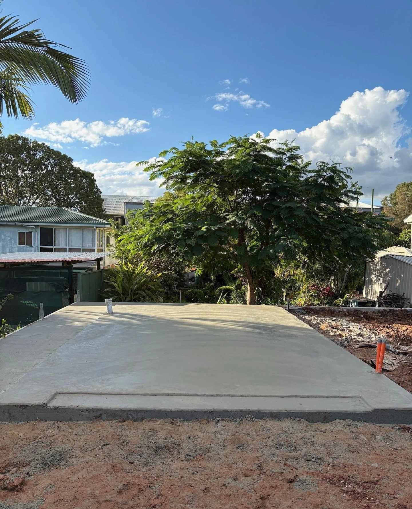 Attention to detail in every pour. Slab laid for Alex &mdash; ready for the next stage.