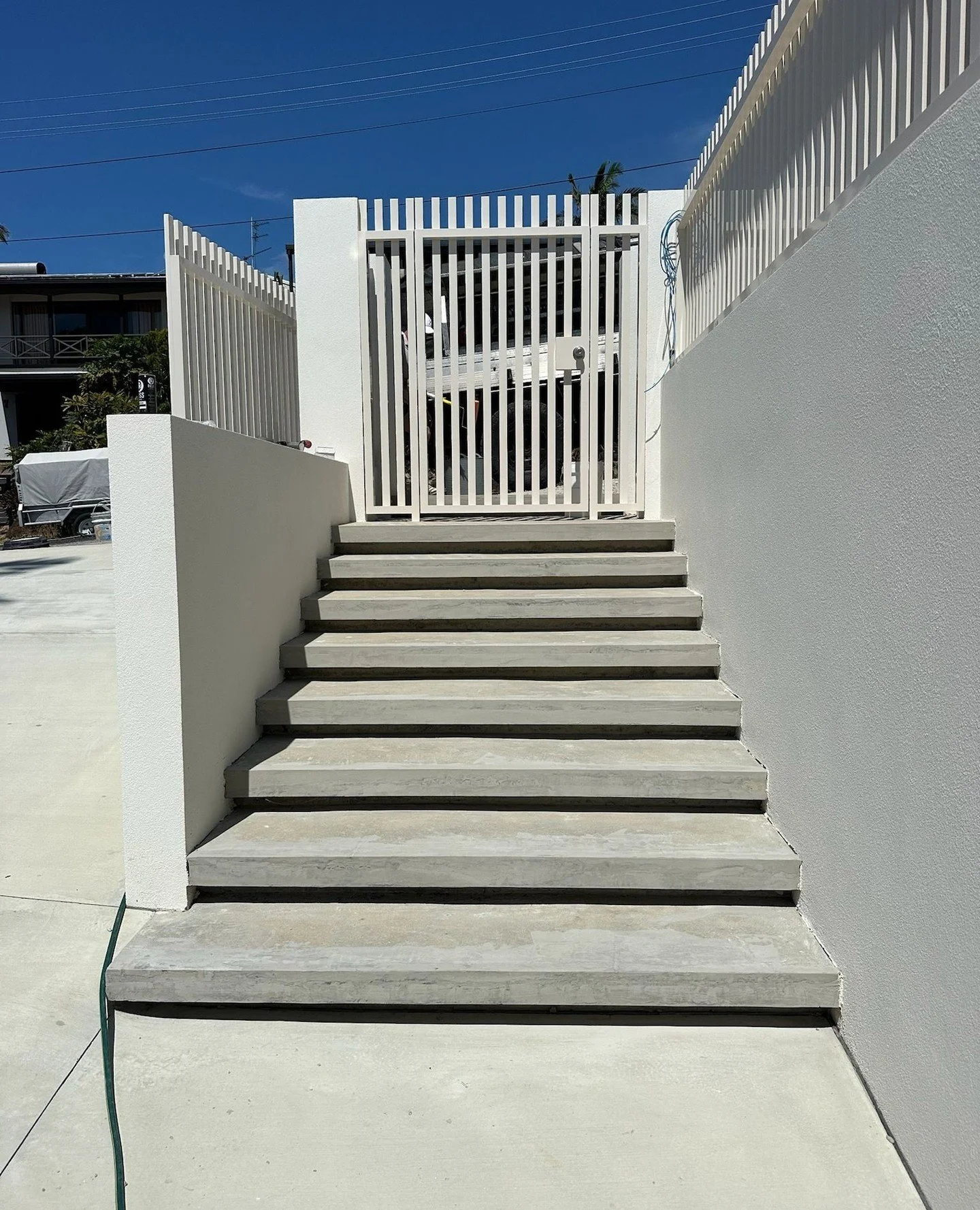 These floating steps needed some serious attention. We reinstated, re-floated and detailed edge to edge &mdash; finished clean, solid and built to last.⁠
Quality over shortcuts every time.