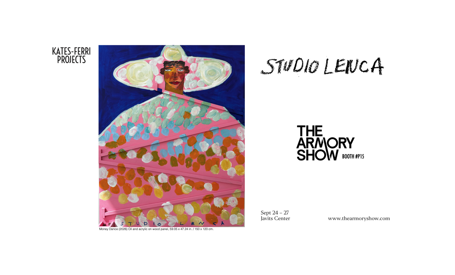 The Armory Show  Money Dance: Studio Lenca Booth P15