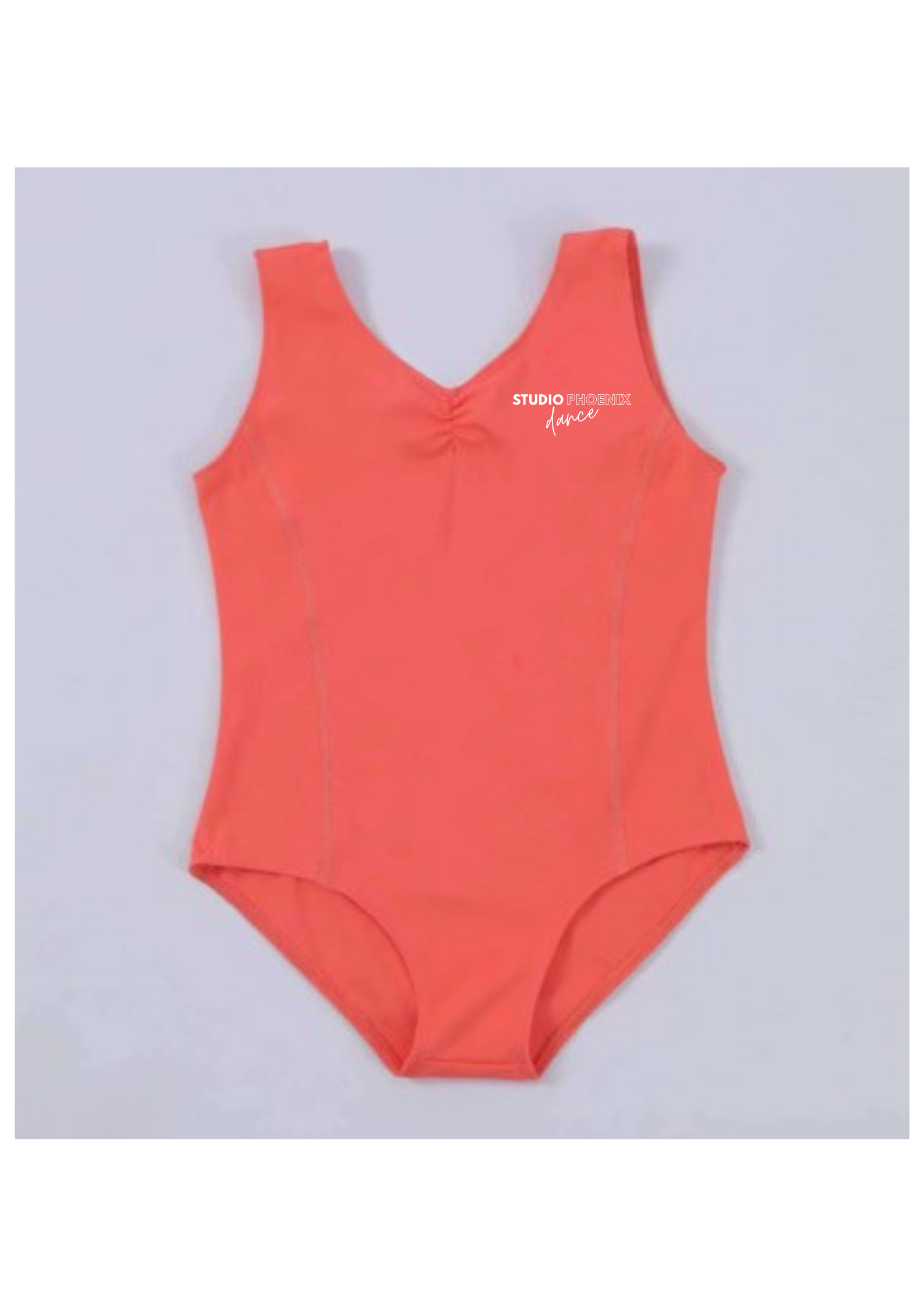 Studio Phoenix Dance Ballet Leotard – Signature Coral Flame