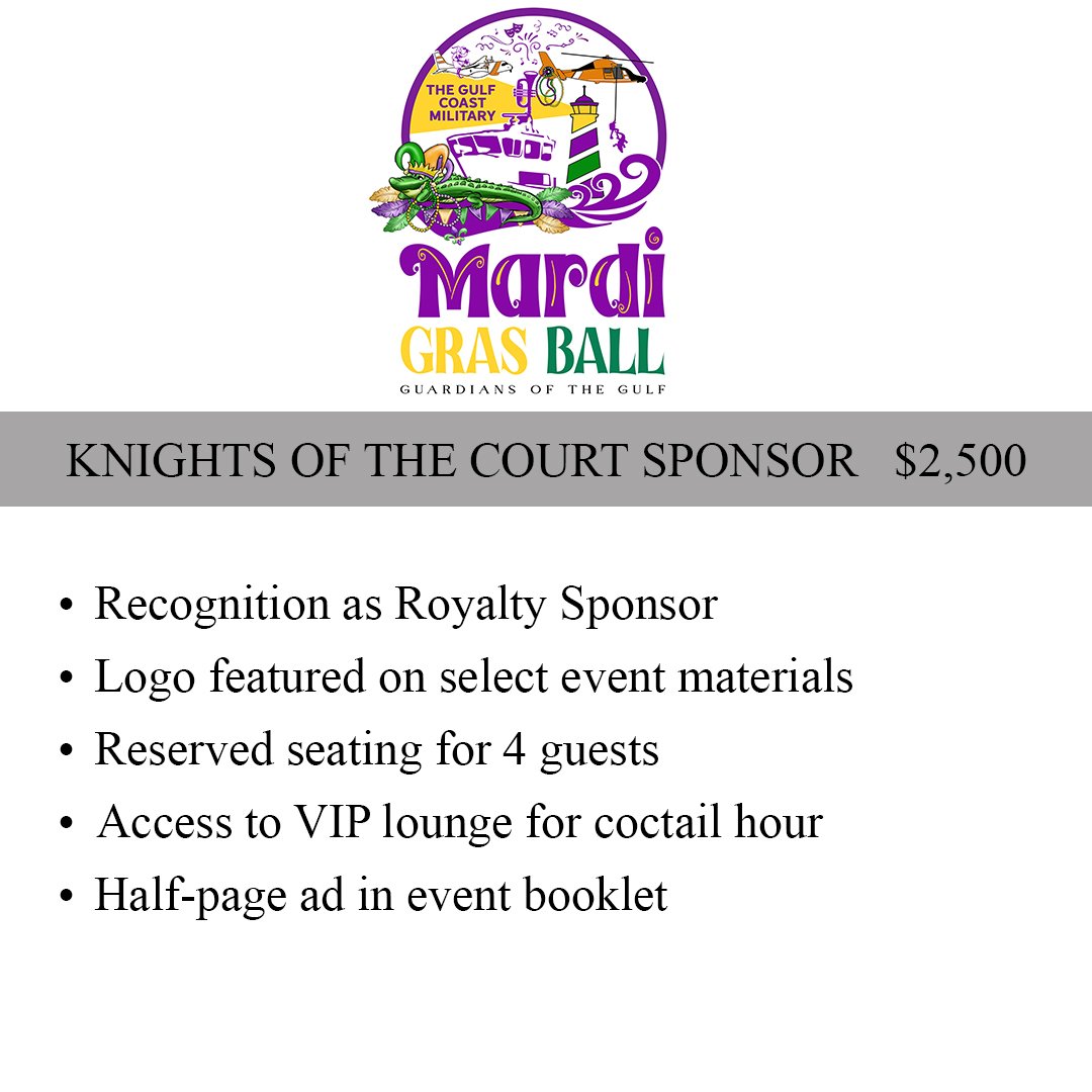 Knights of the Court Sponsor